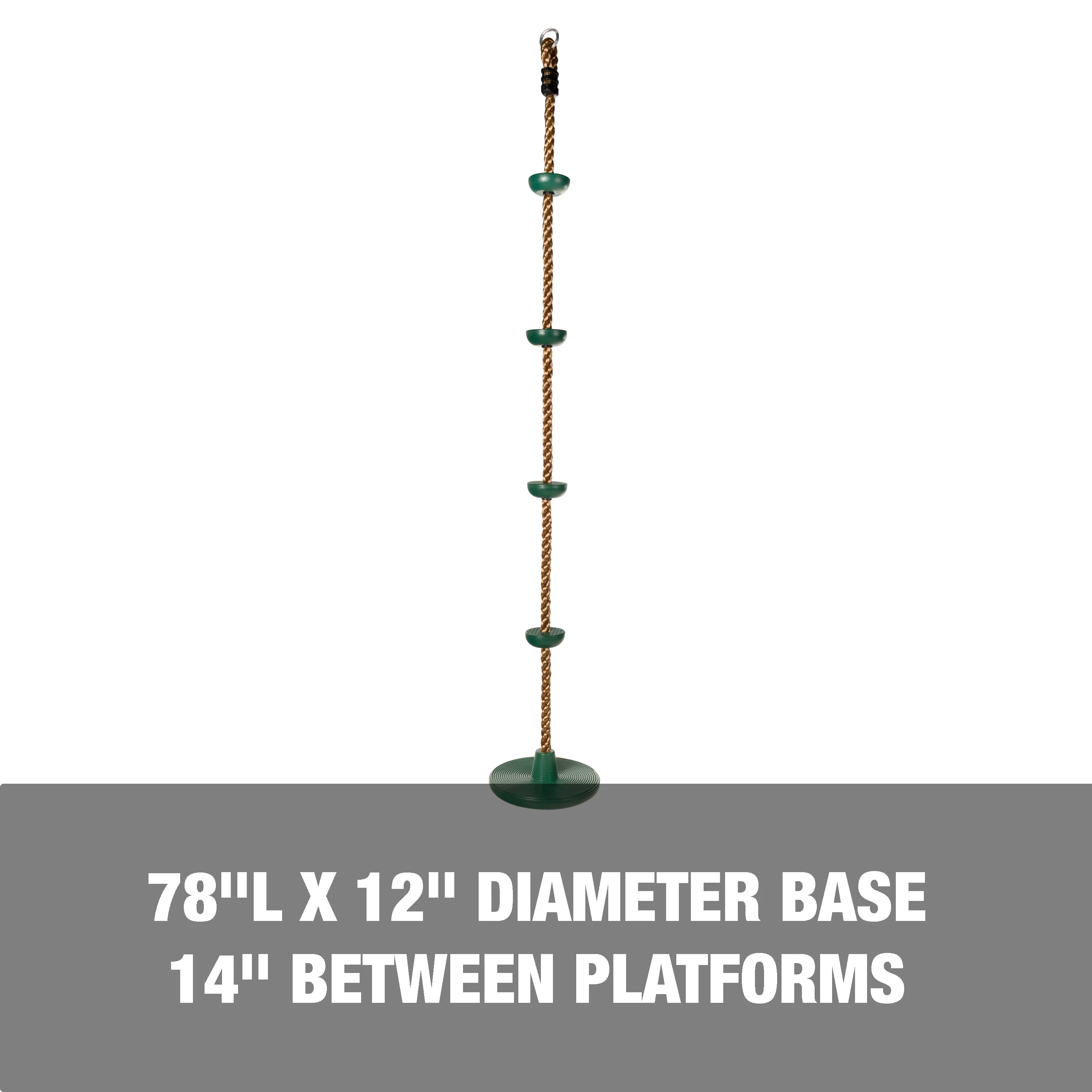 Bliss Hammocks Lightweight Rope Climber Swing 12