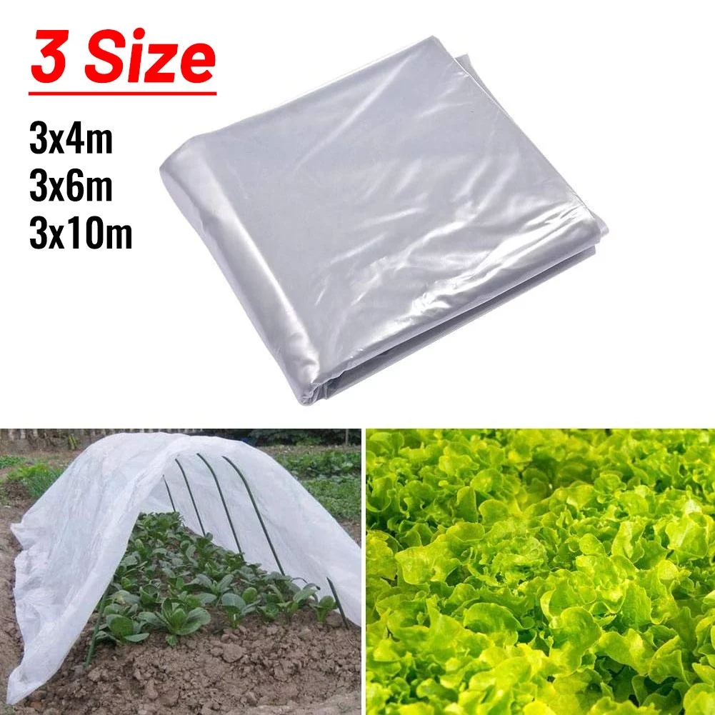 Clear Polythene Plastic Sheeting Garden Diy Material Cover For Greenhouse Roof