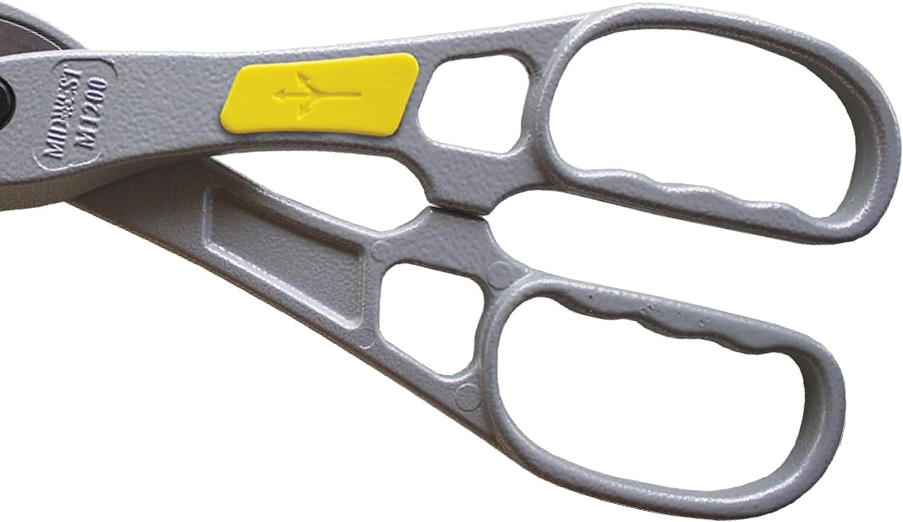 Magsnips Replaceable Blade Snip - Straight Cut Regular Sheet Material Cutting Shears With All Purpose Blades  Handles - MWT-1200