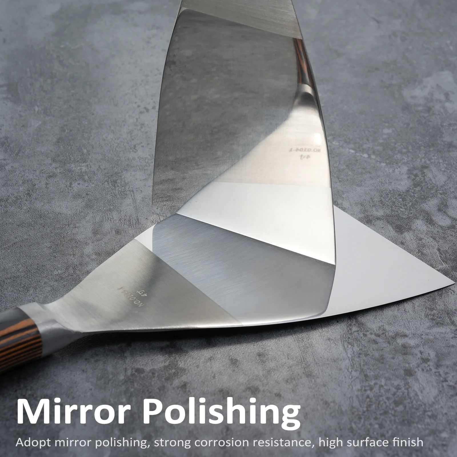 Hand tools shovel,With Wood Handle Stainless Steel Paint Scraper Tool Drywall And Drywall Drywall Mud Set (1/2/3/4in) Paint 4 Pcs Putty Handle Ideal Drywall Handle Knife Drywall Tool Set With