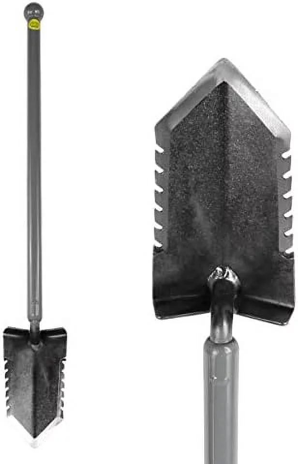 Sampson Pro-Series Handle Shovel With Double Serrated Blade