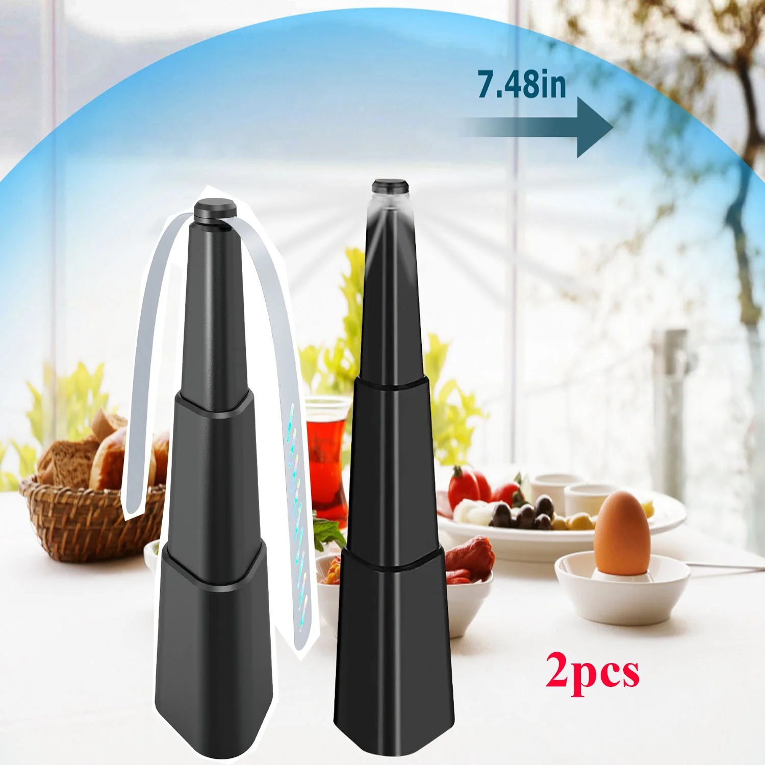 iMounTEK Fly Fans for table, Rechargeable Fly Repellent Keep Flies Away  for Picnic, Restaurant, Party, Home, and BBQ