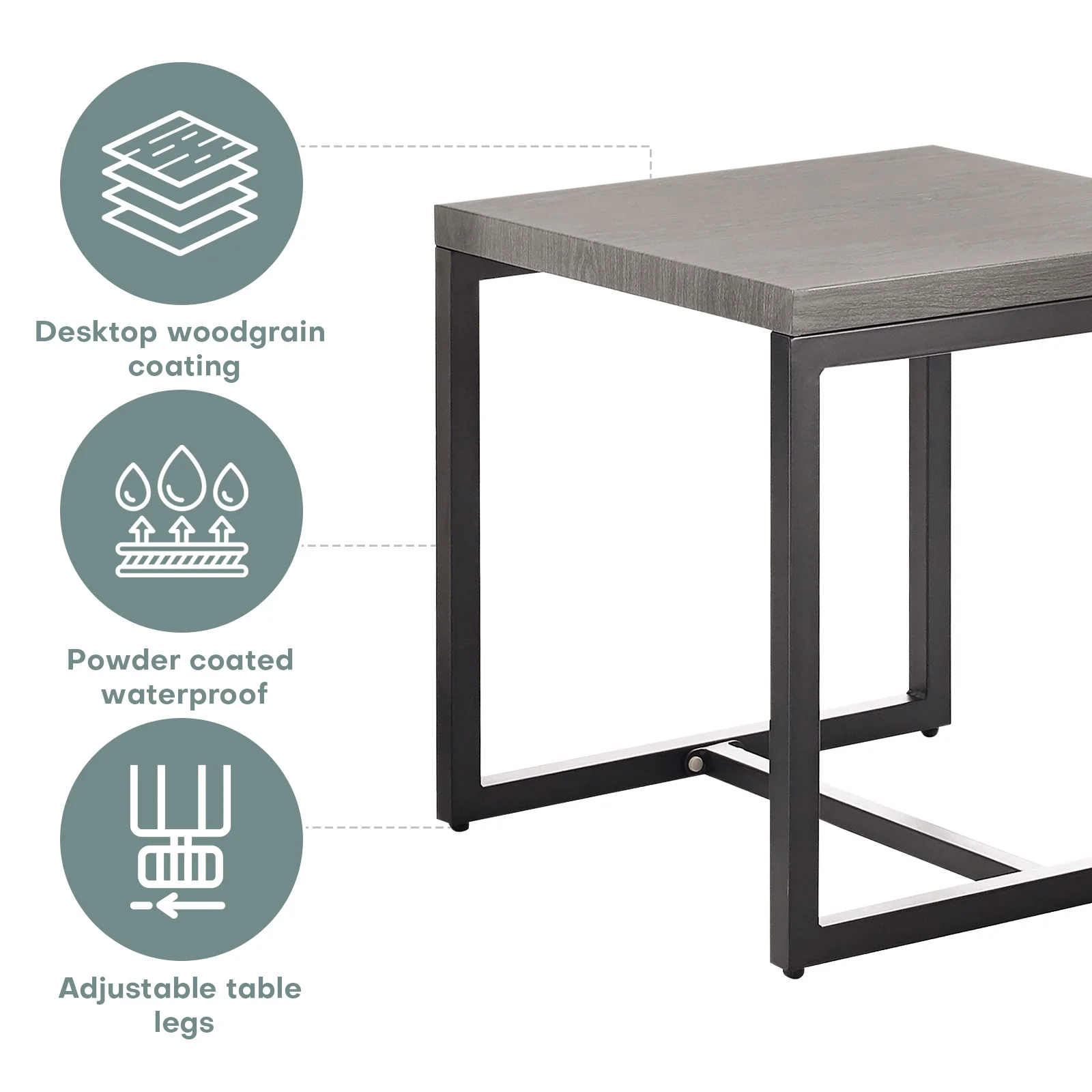 POCASSY 2 Person Seating Group with Cushion