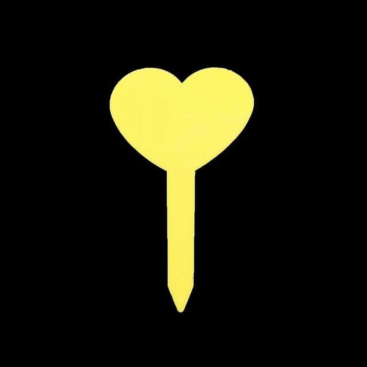 500pcs Heart-shaped Label Crafts Garden Seedlings Flowers And Potted Plants Cultivation Signage Classification And Marking Tools