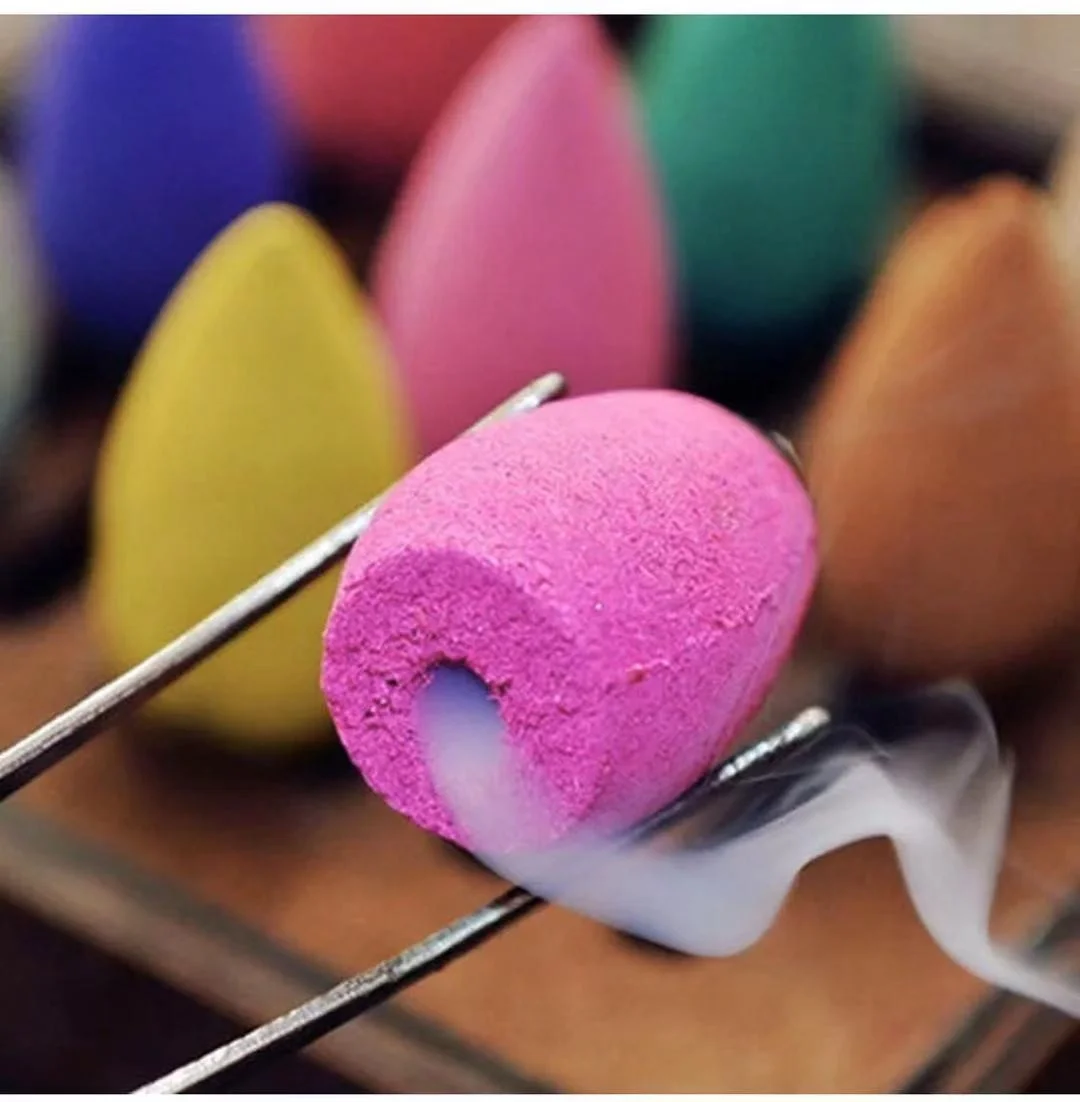 5star-Asianarist 50pcs Backflow Incense Cone, Mixed Natural Scent, Incense Waterfall