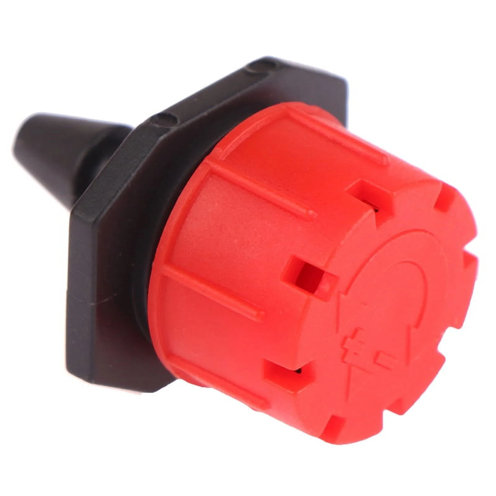 50PCS 1/4'' Barb Red Adjustable Nozzles Garden Watering Irrigation Sprinkler Emitter Micro Drip Balcony Yard Greenhouse Spray