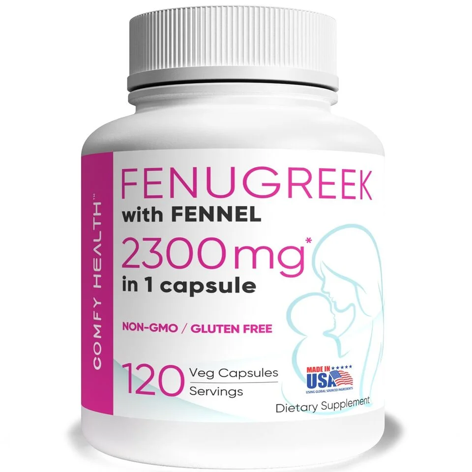 Fenugreek Capsules 2300mg Capsule l 120 Count