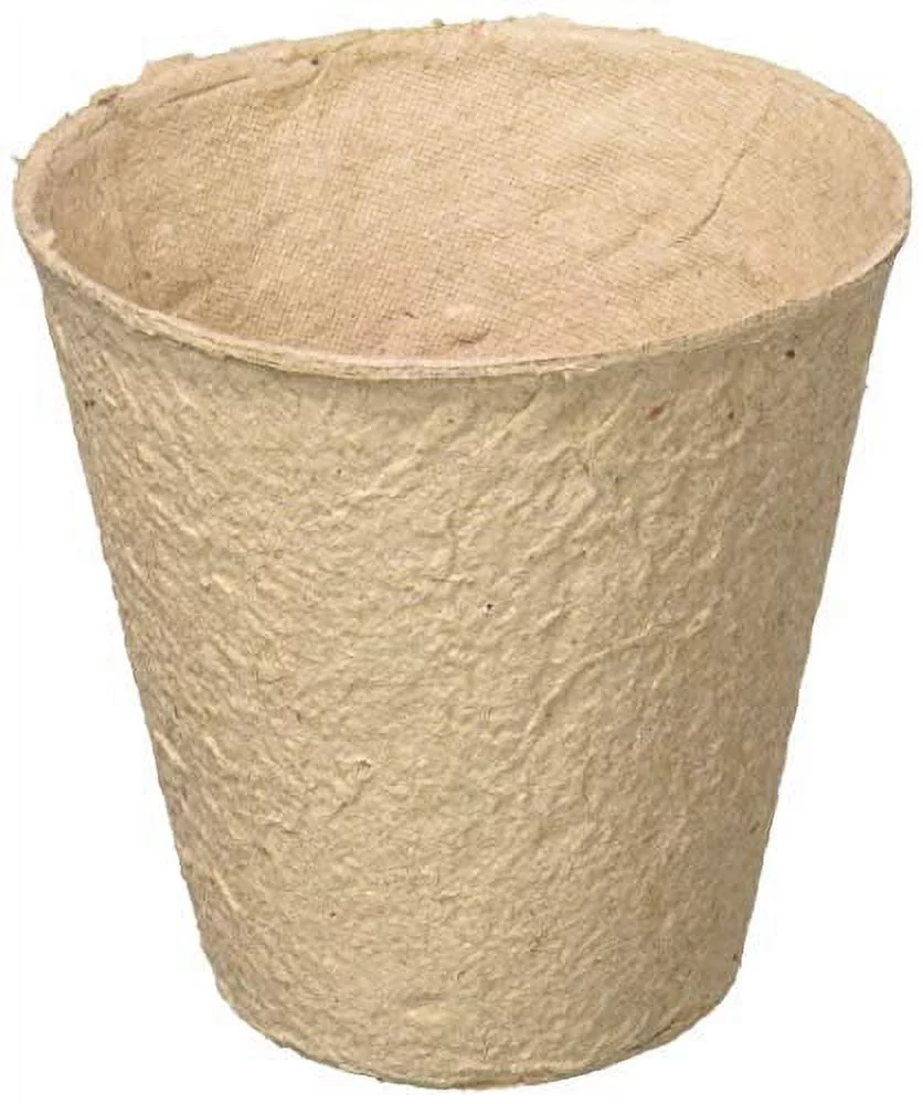 Plantation Products FR312B Round Peat Pots, 3