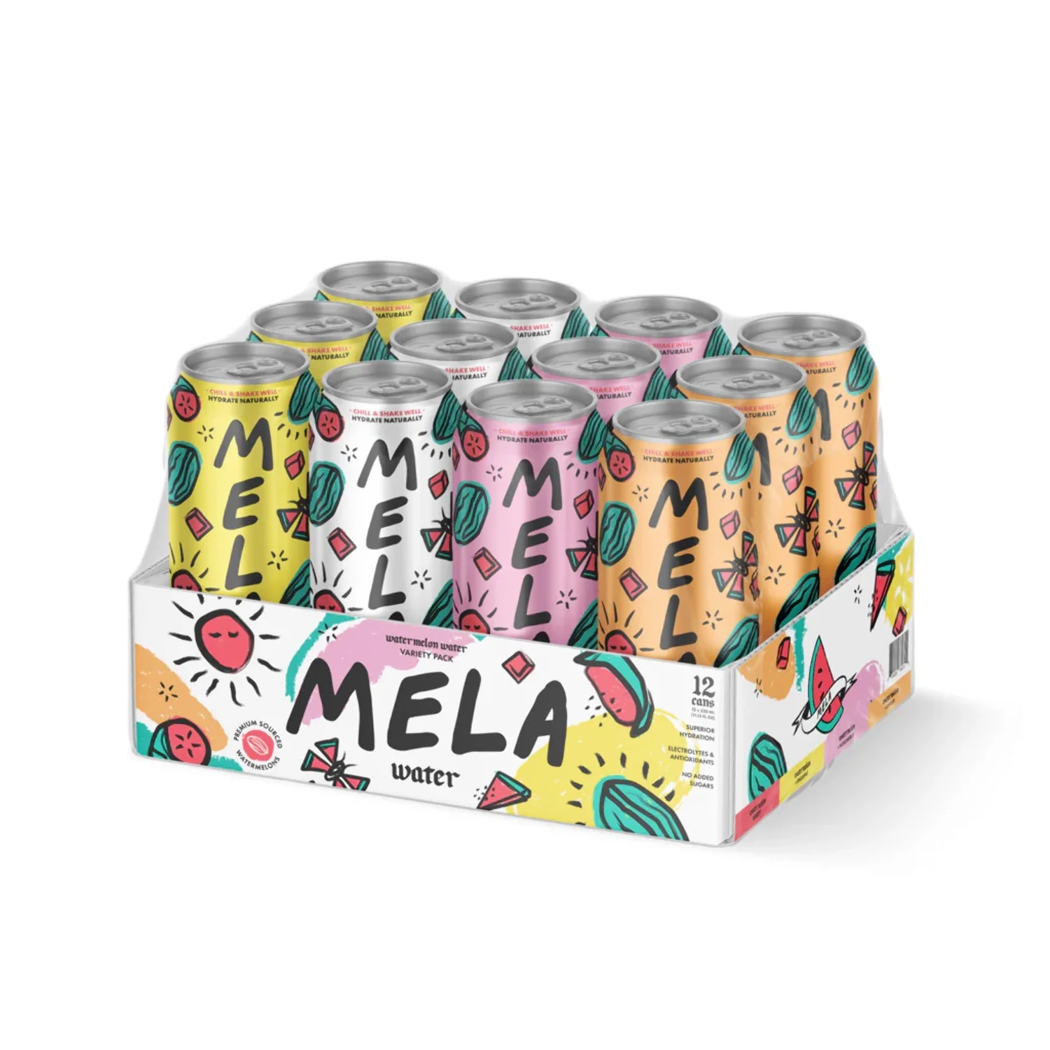 Mela Watermelon Water - Variety Pack