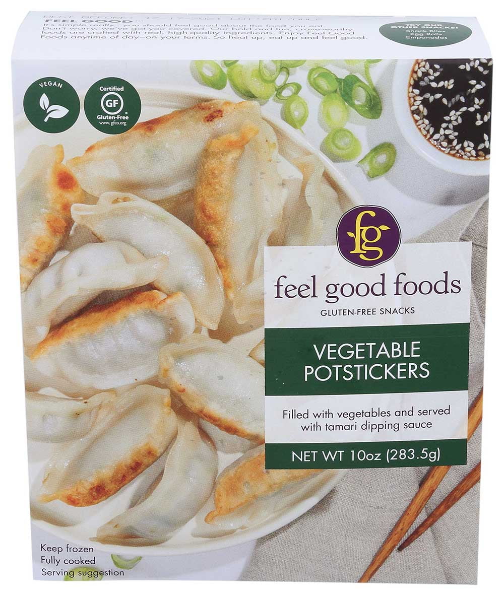 Feel Good Foods Gluten-free Vegetable Dumplings, 10.75 Ounce (pack Of 09)