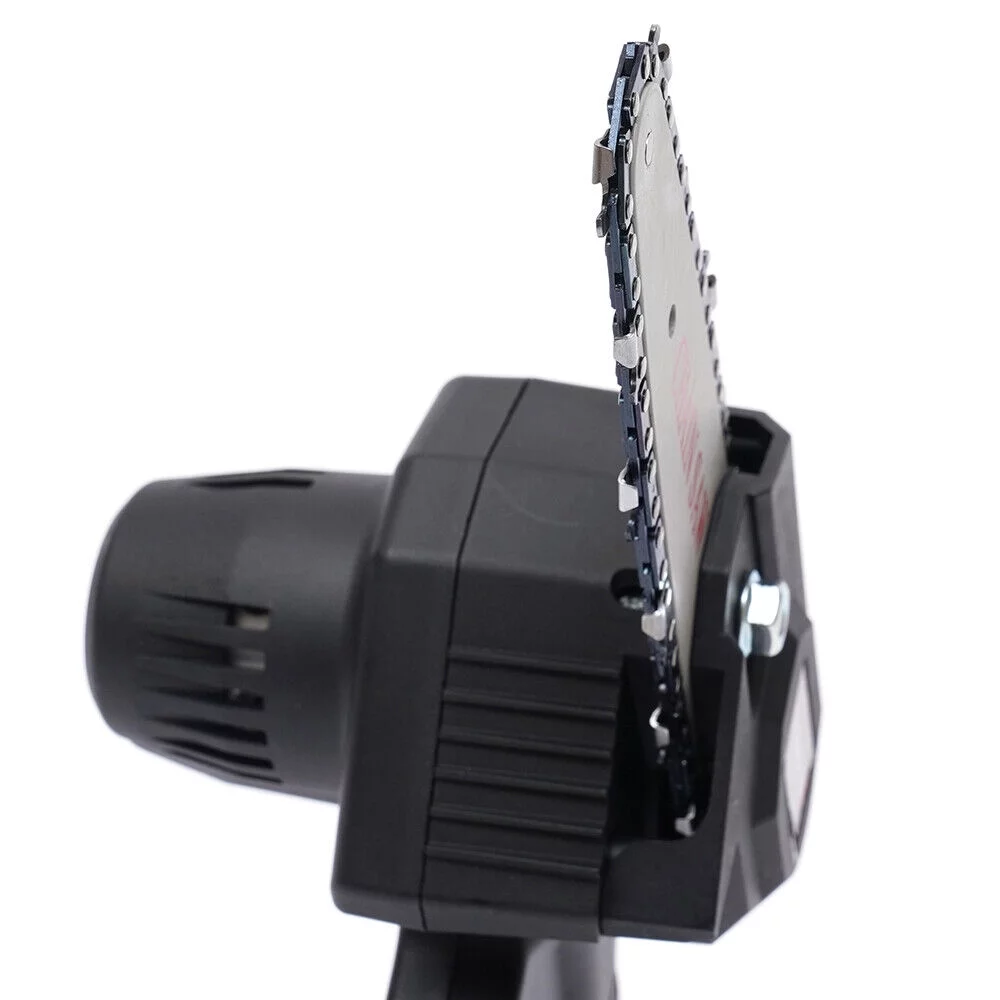 TOOL1SHOoo Mini Handheld Electric Chainsaw Kit Cordless Tree Pruning Rechargeable Battery
