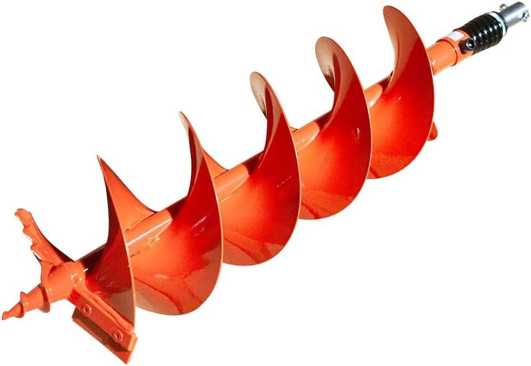 Garden Trax 52cc Gas Powered Earth Auger Combo Double Dirt Volume Dual Spiral Post Hole Digger w/8Inch Auger Drill Bit