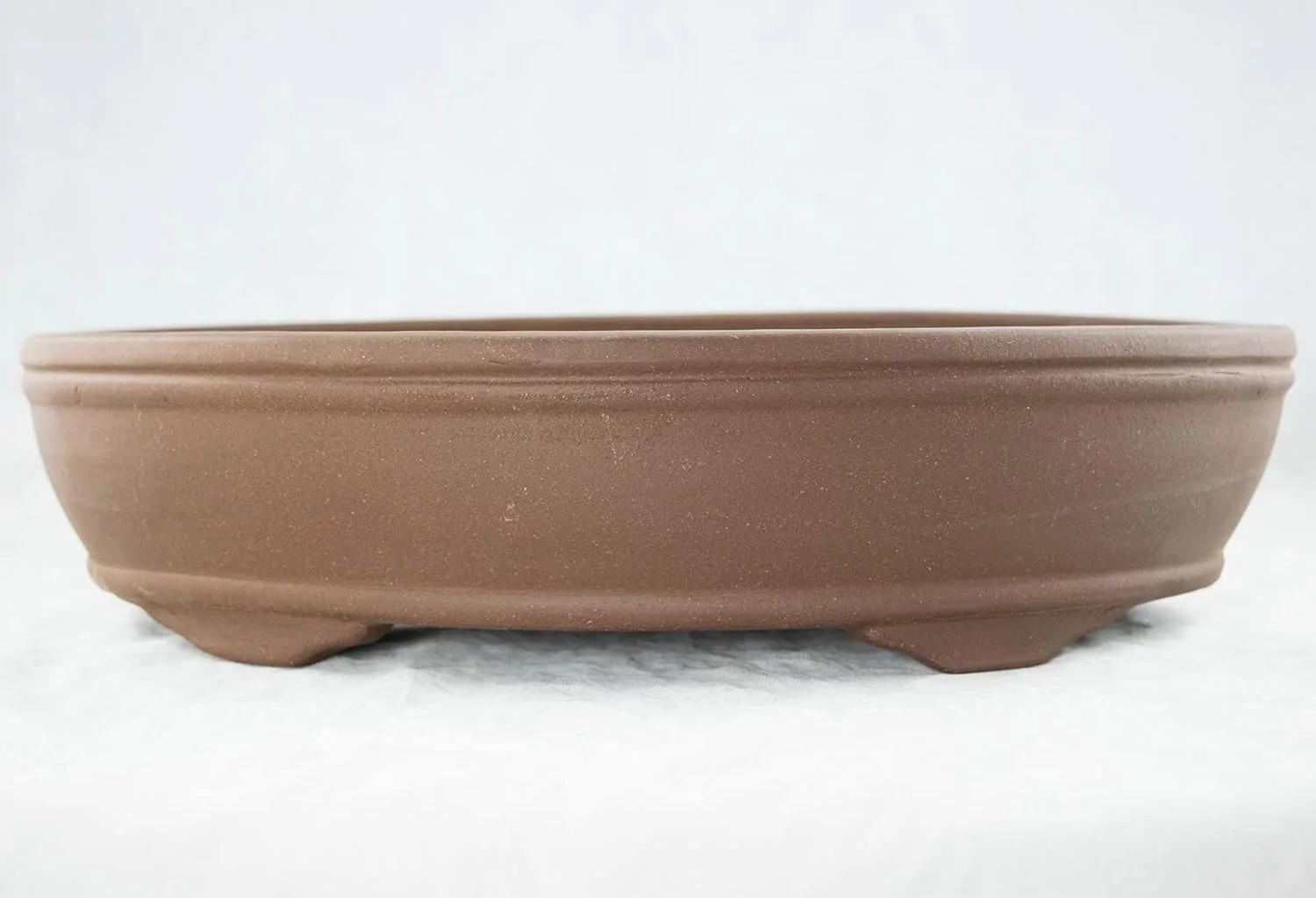 Oval Yixing Zisha Bonsai Pot, Cactus & Succulent Planter + Mesh - 14