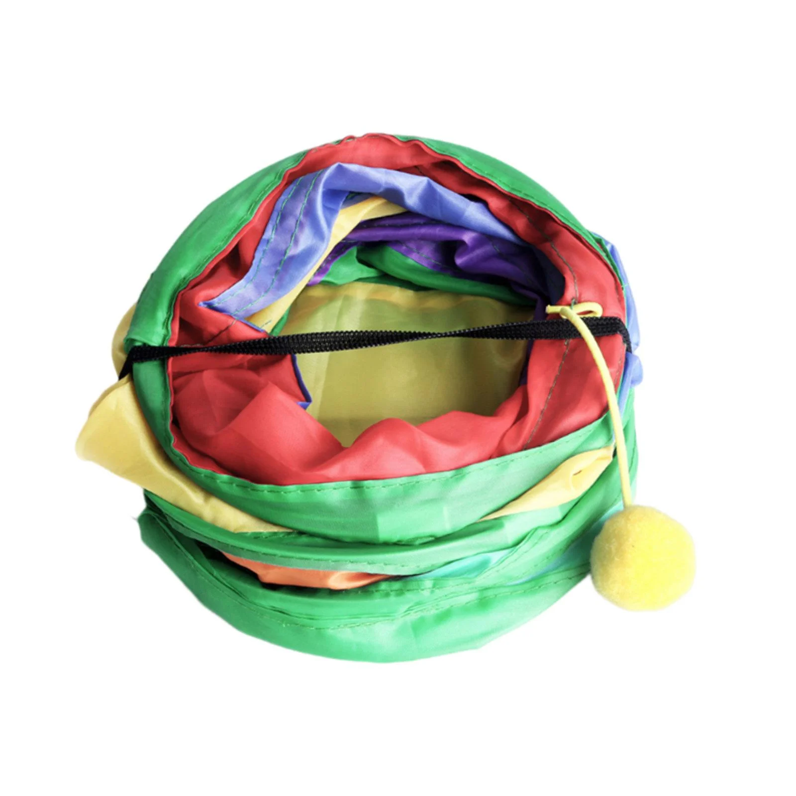 Bunny Tunnel Tube 3 Way Collapsible Playground Diameter of The Entrance 16cm Multifunctional Interactive Toys for Small Animal Activity Toys