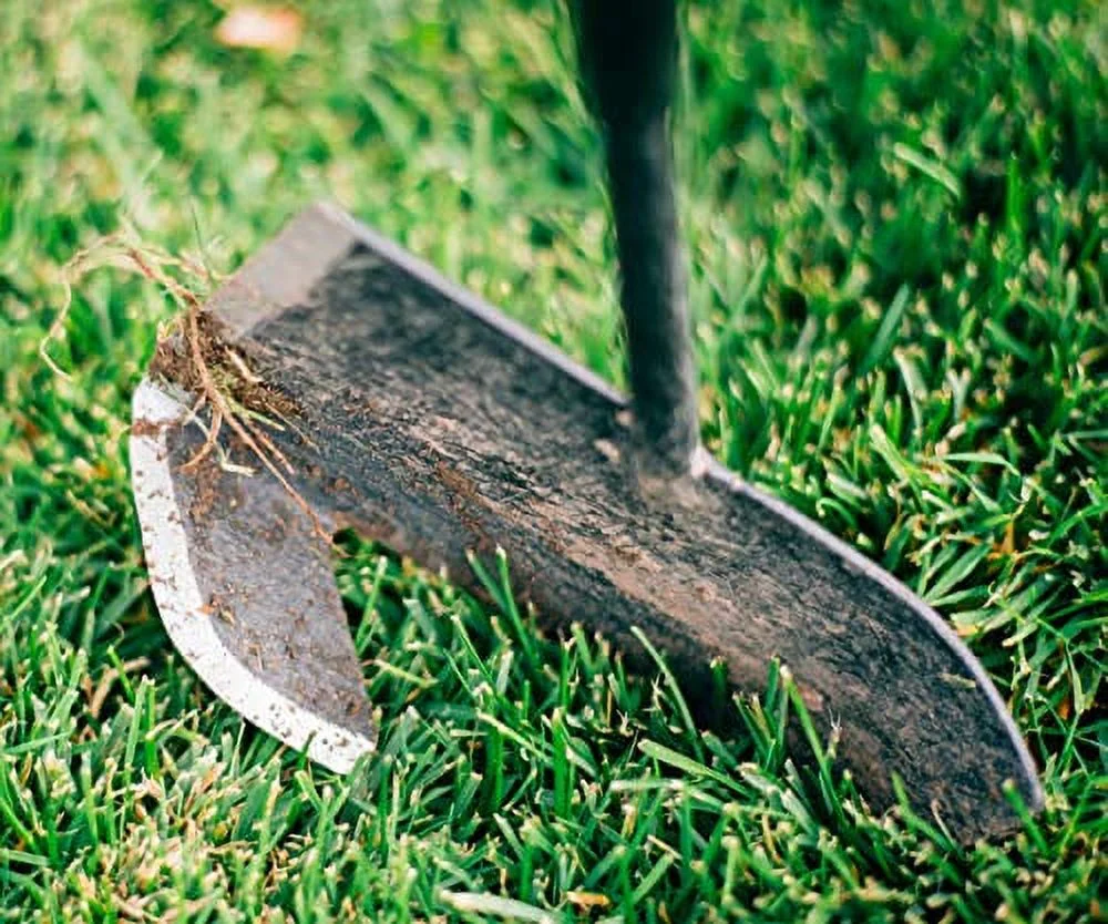 Quad: Tool – Boss – Mini – Buddy – Garden Edger Weeder – Soil Cultivator – Hoe Long Handle Grass Flower Backyard Gardening Tool