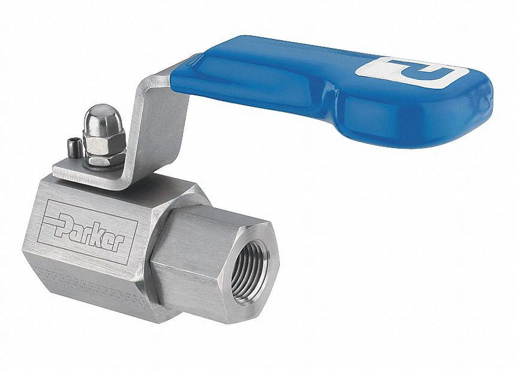Parker SS Ball Valve,FNPT,1/2 in HPBYB8FF