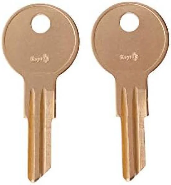 pair of 2 -replacement keys for code 001 002 003 004 005 husky tool box (husky ) home depot. keys pre cut to code by (004 husky)