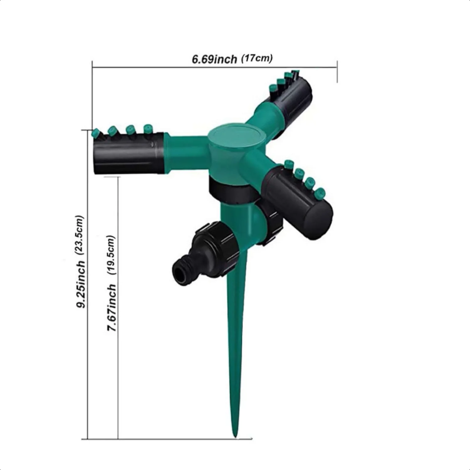 Convenient Adjustable Degree Automatic Garden Irrigation Equipment  Easy-to-use Lawn Irrigation System