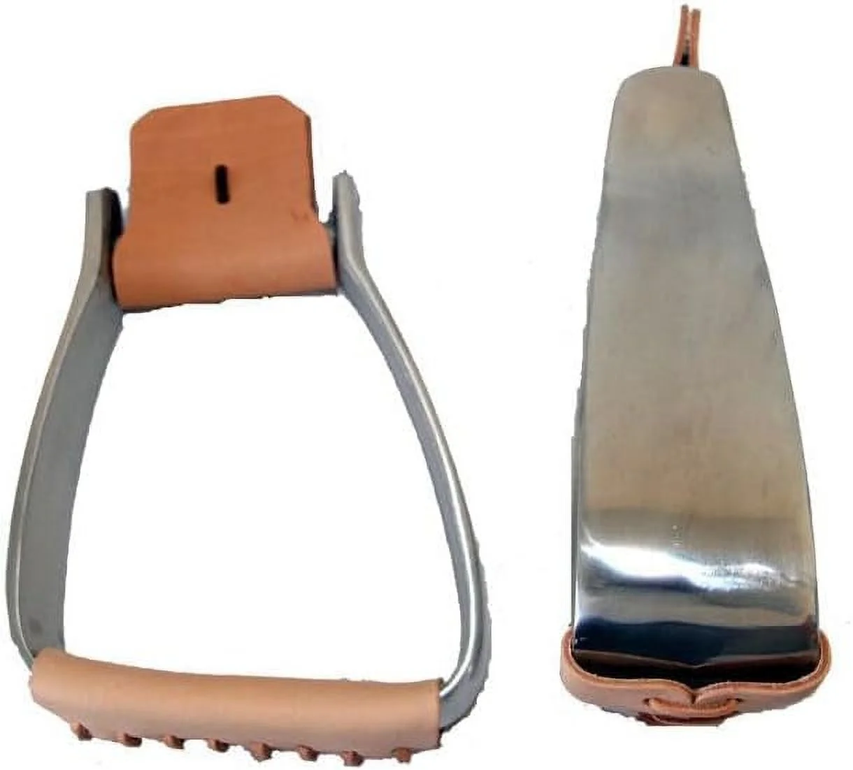 Aluminum Angled Roper Stirrups