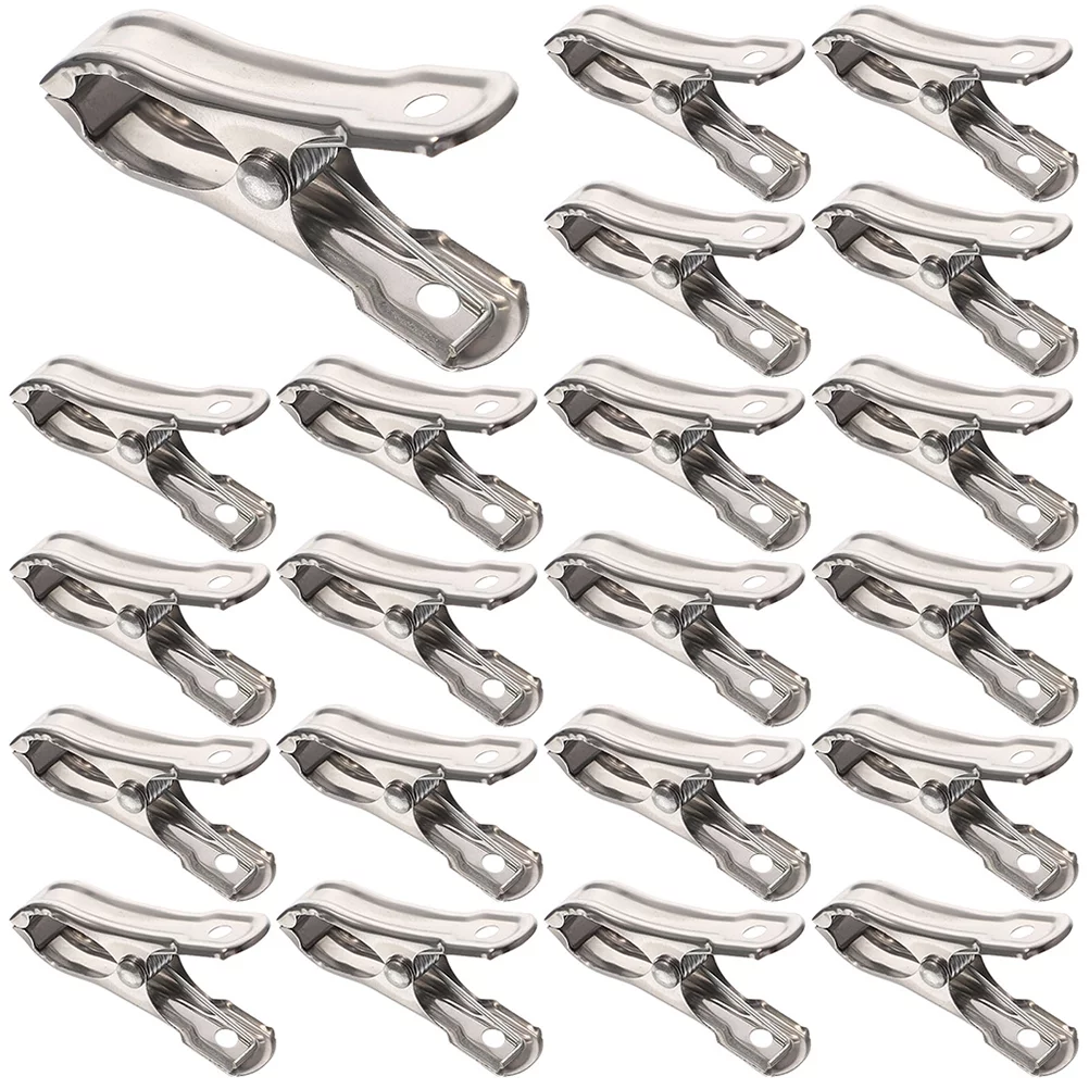 Guichaokj 30Pcs Garden Clips Greenhouse Clamps Clips Made Stainless Steel Shade Cloth Clips Clothes Clips