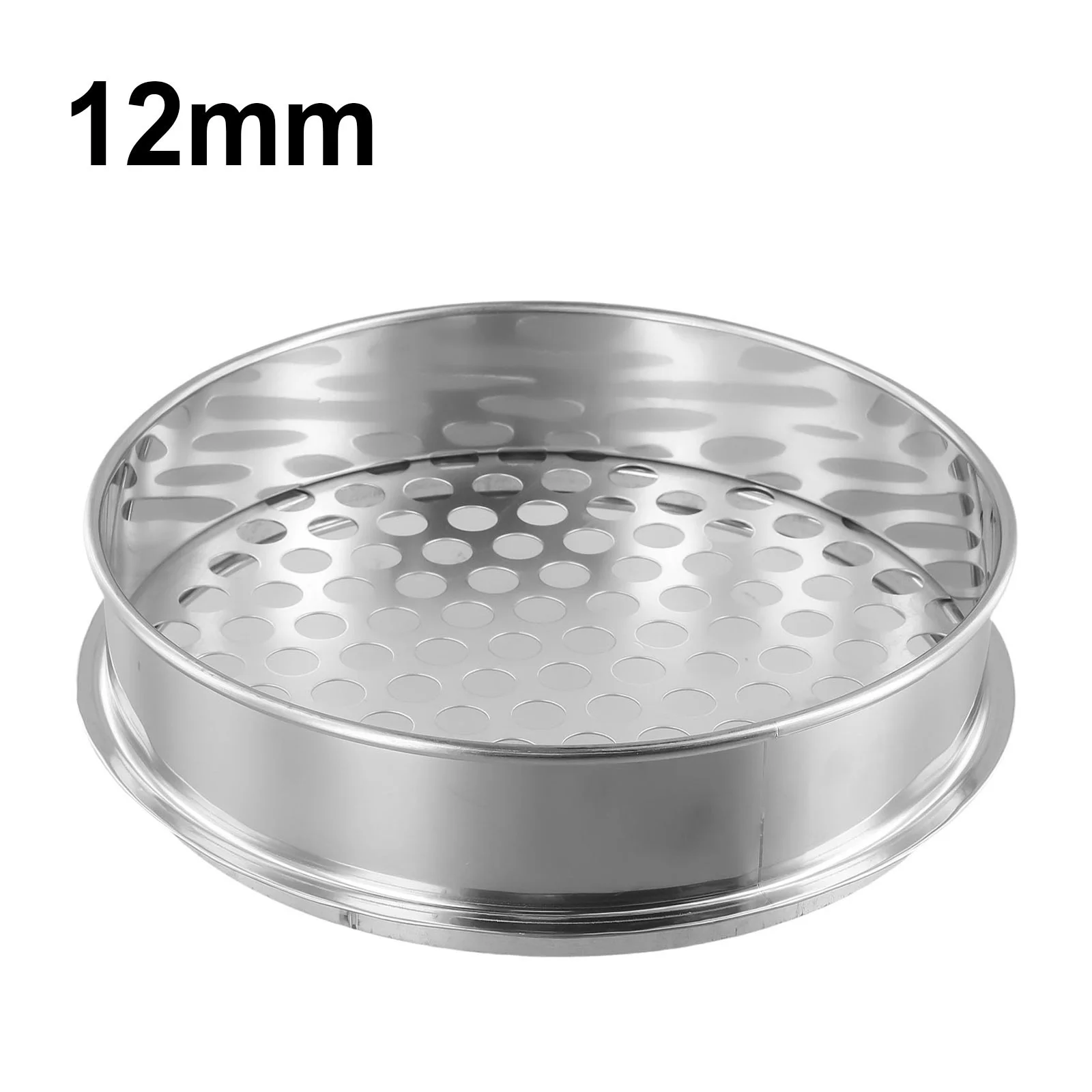 12mm Gardening Metal Home Garden Plants Riddle Soil Sieve Mesh Separating