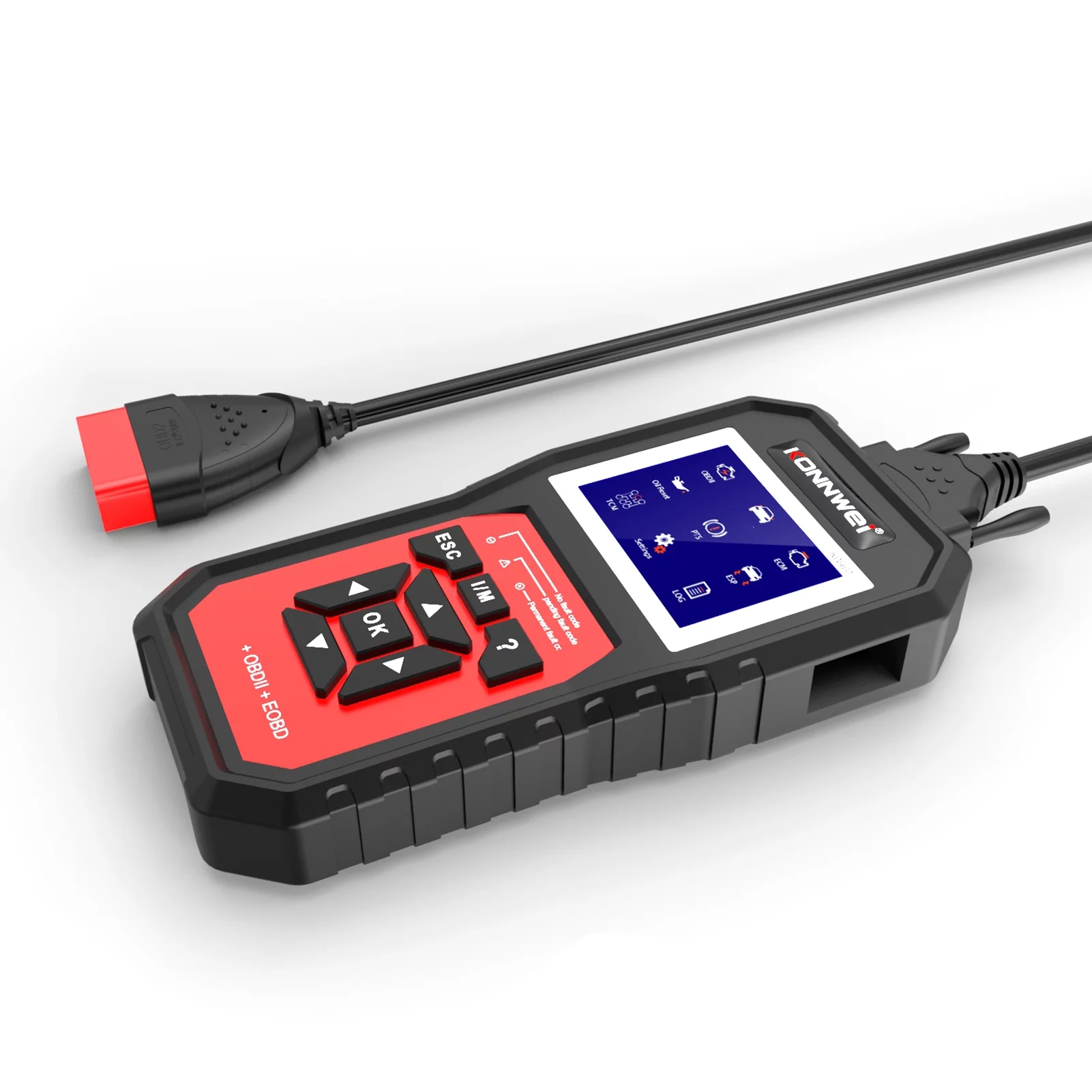 Tomshoo  KW460 All System OBDⅡ Scanner Diagnostic Tool with 11 Special Function Battery Matching, DPF Check, SAS, Fuel Injector Programming, Throttle Matching Replacement for Mercedes Benz