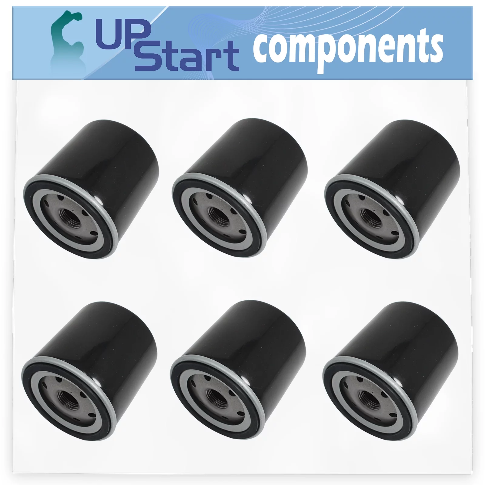 6-Pack 491056 Oil Filter Replacement for Toro 71192 (5900001-5999999)(1995) Lawn Tractor - Compatible with 52 050 02-S AM101207 Oil Filter