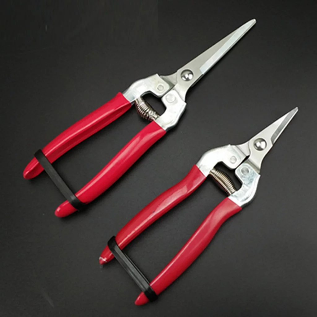 Straight & Curved Garden Pruning Shear Flower Trimming Picking Fruits