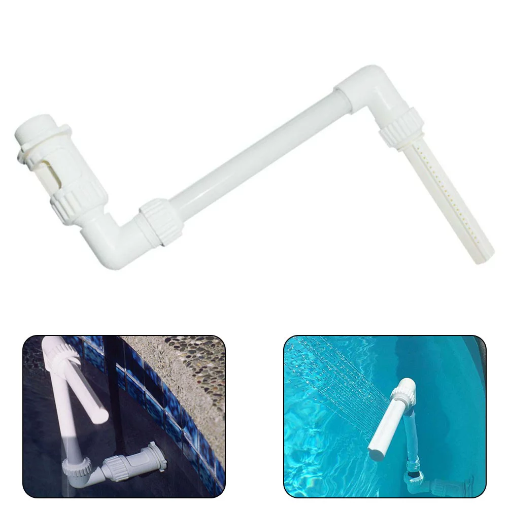 Adjustable Waterfall Swimming Pool Fountain Stand Sprayer Hose Replacement Tool