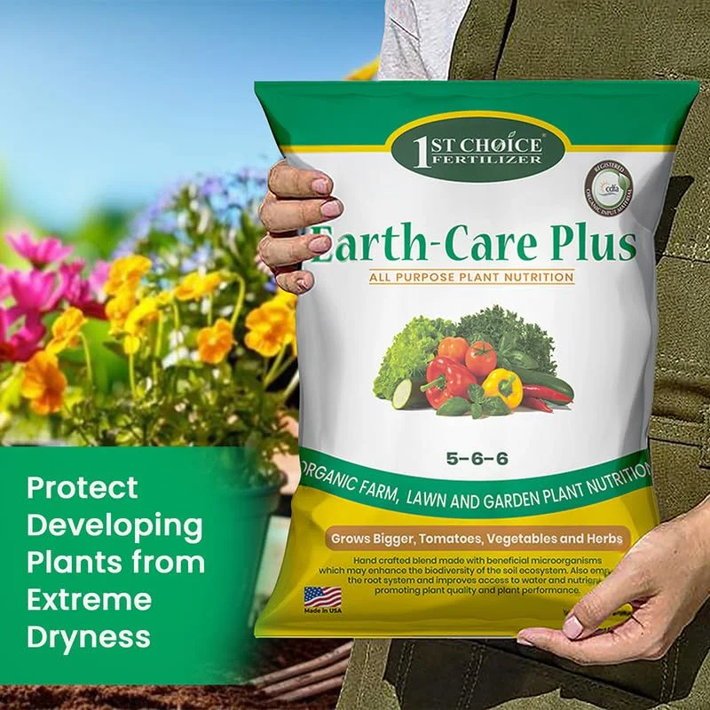 Earth-Care Plus 5-6-6 4 lbs. 400 sq. ft. Slow Release Organic All Purpose Plant Nutrition