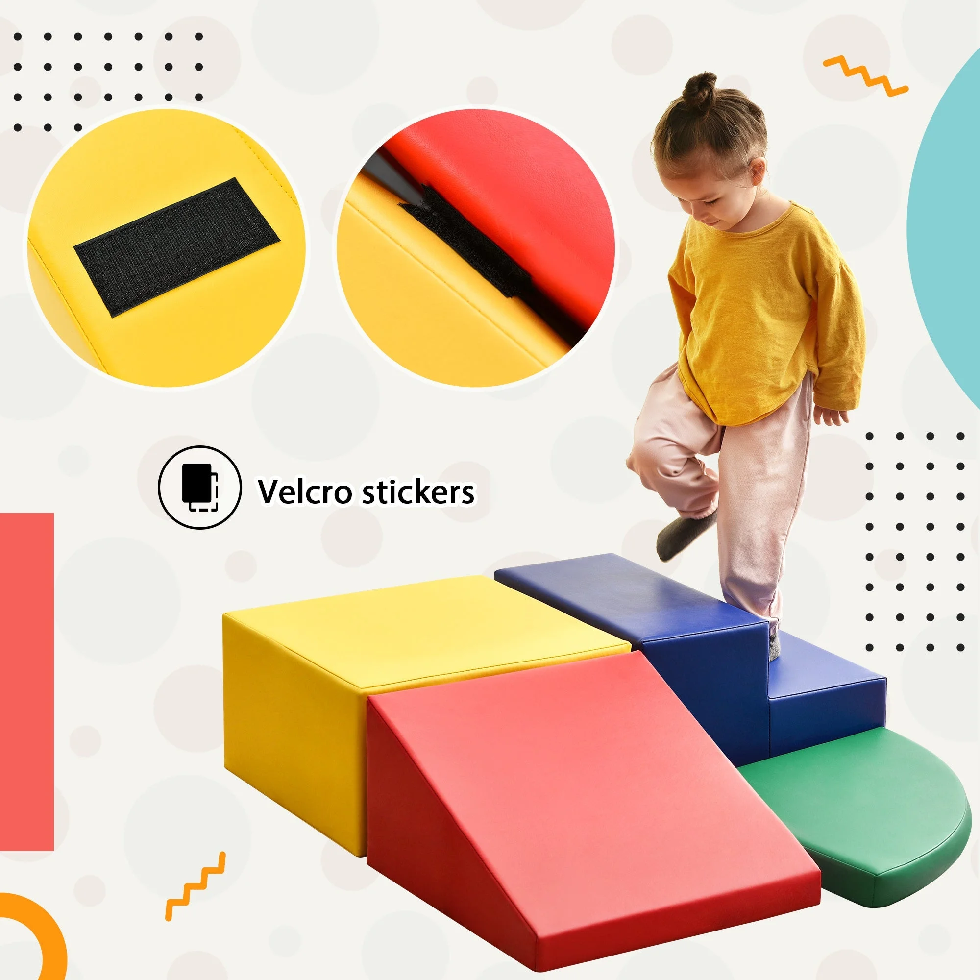 Soft Climb and Crawl Foam Playset