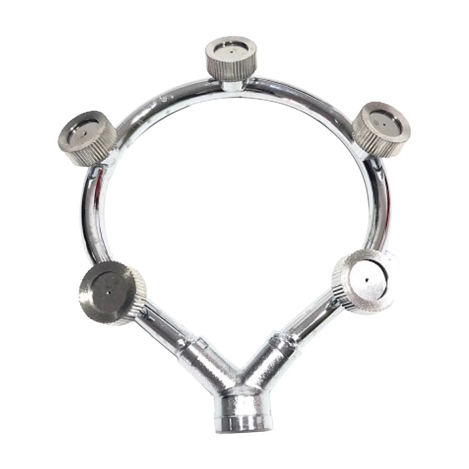 Stainless Steel Multi Head Round Nozzle Moving Nozzle Ring Nozzle Garden Nozzle Water Nozzle Copper Sprinklers for Garden Sprinklers for Yard Oscillating 3 Sprinkler tooth Water Timer Sprinkler Head