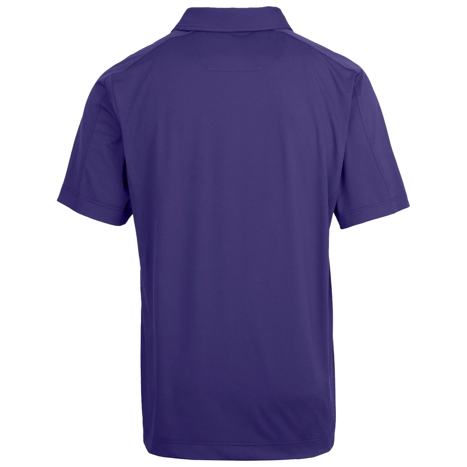 Cutter & Buck Purple LSU Tigers Primary Team Logo Prospect Textured Stretch Polo