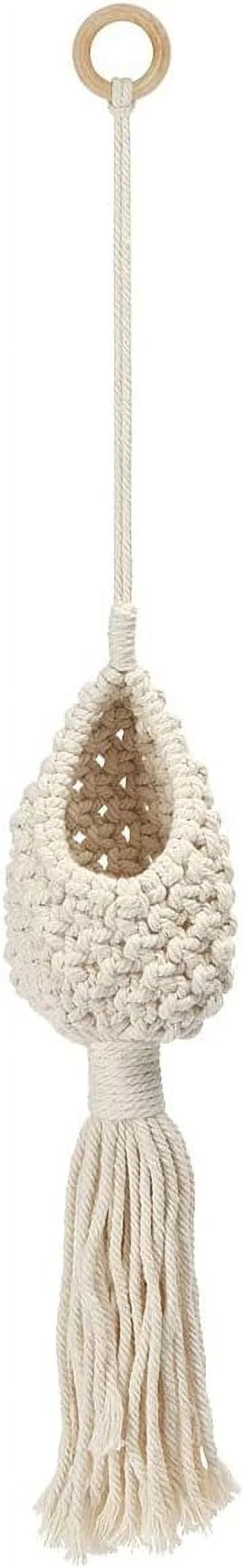 Macrame Plant Hanger - Hanging Planters Handmade Hanging Plant Holder Cotton Rope, Decorative Flower Holder For Real & Fake Hanging Plants Indoor Outdoor Boho Home Decor