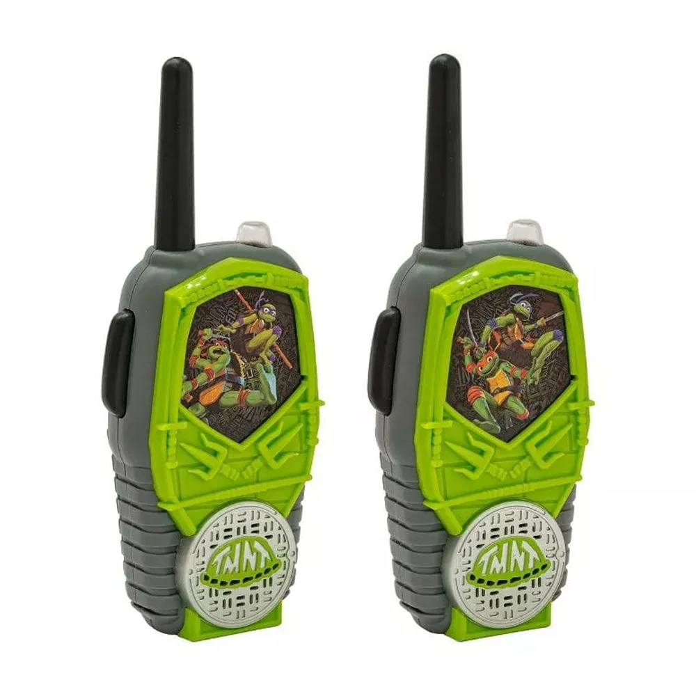 Teenage Mutant Ninja Turtles Walkie-Talkies  TMNT Kids, Light-up & 500 Ft Range