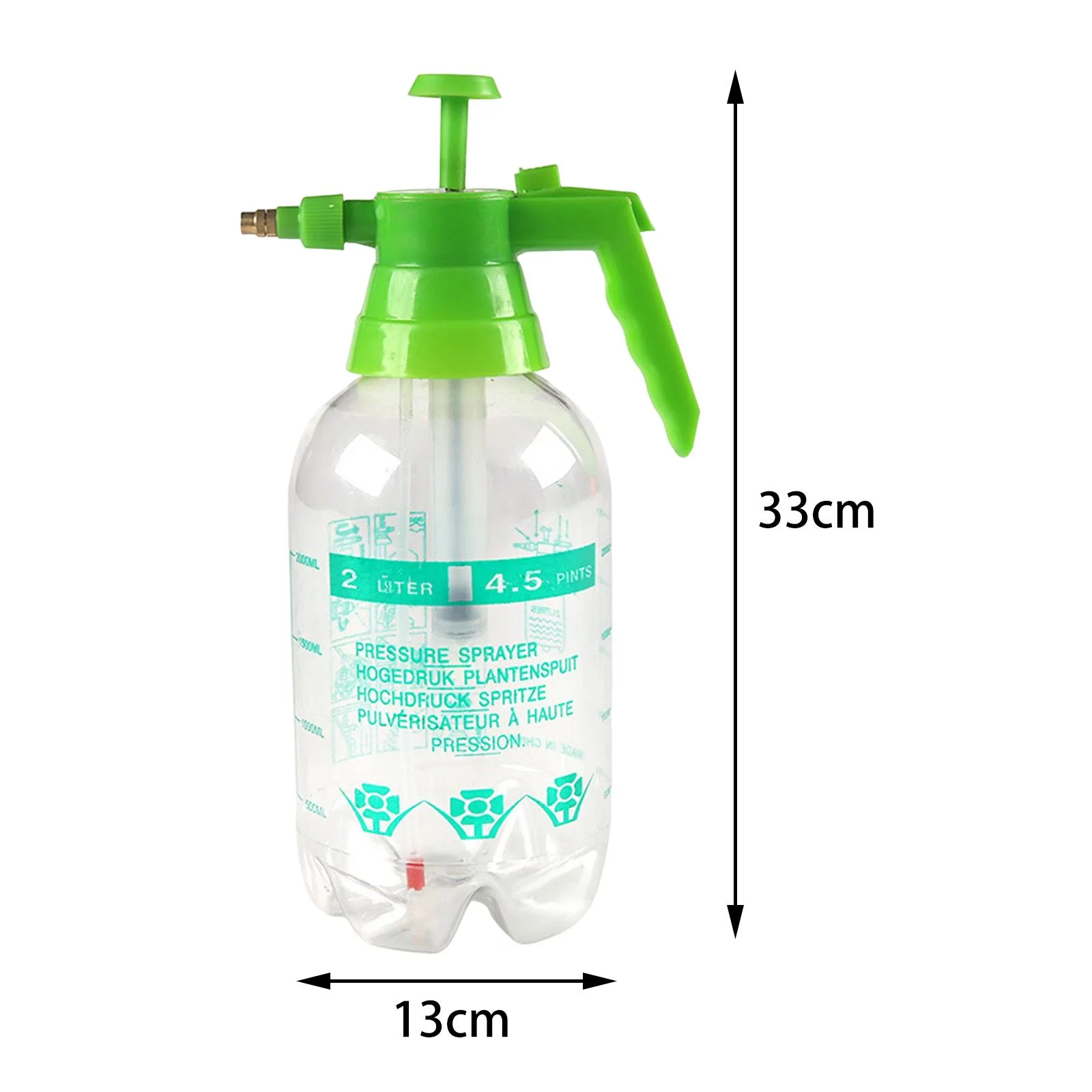 Hand Pressure Pump Sprayer Garden Sprayer for Gardening Fertilizing Car Washing Planting