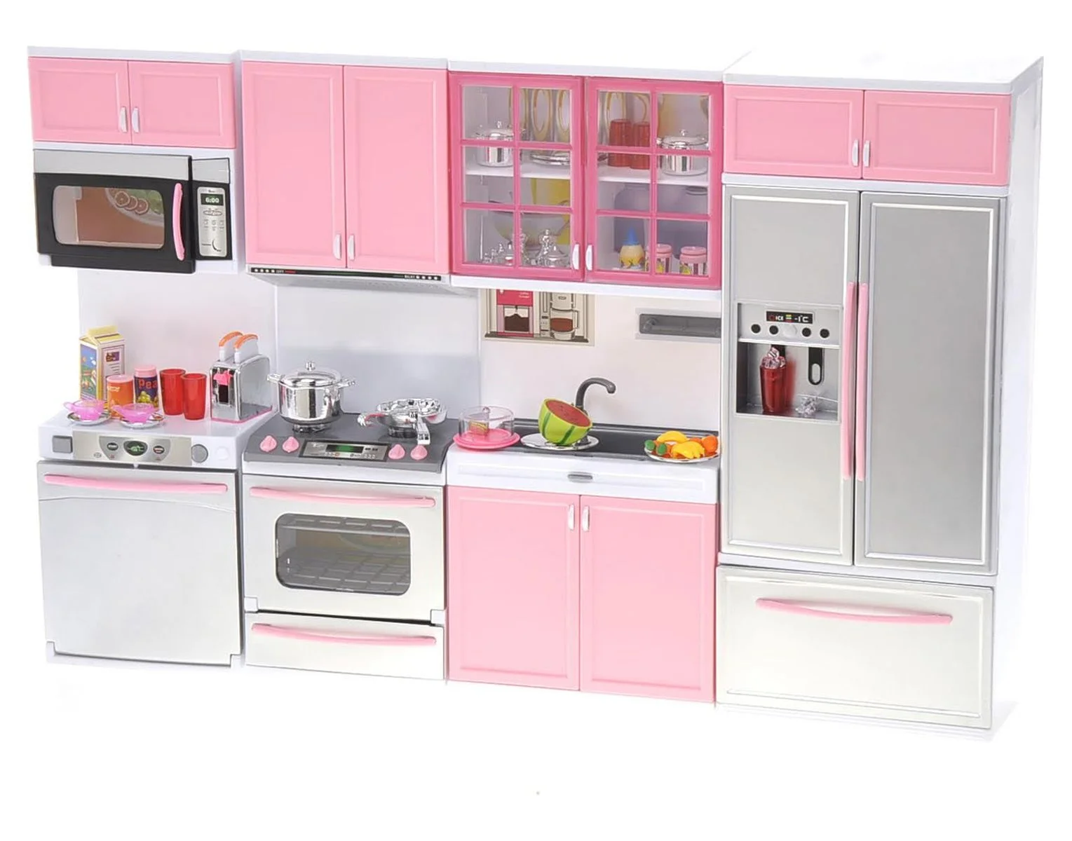 Operated Modern Kitchen Playset PS11P PS11P Pretend Play Toy for Boy