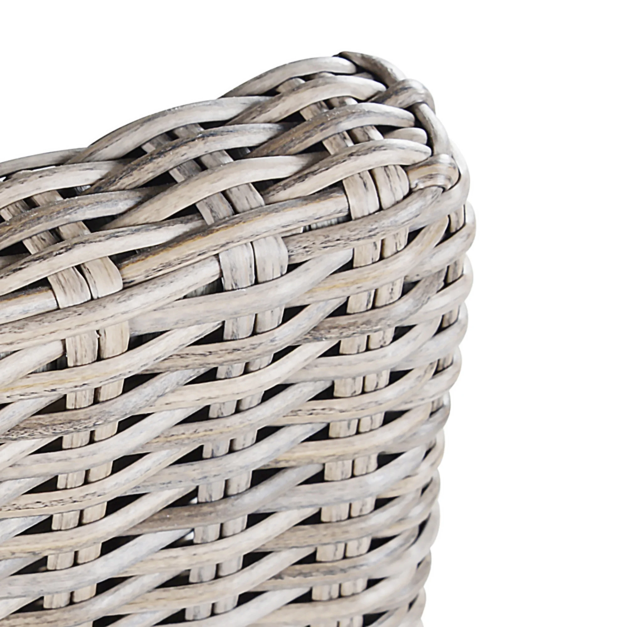 Marina Gray Aluminum Patio Side Chair