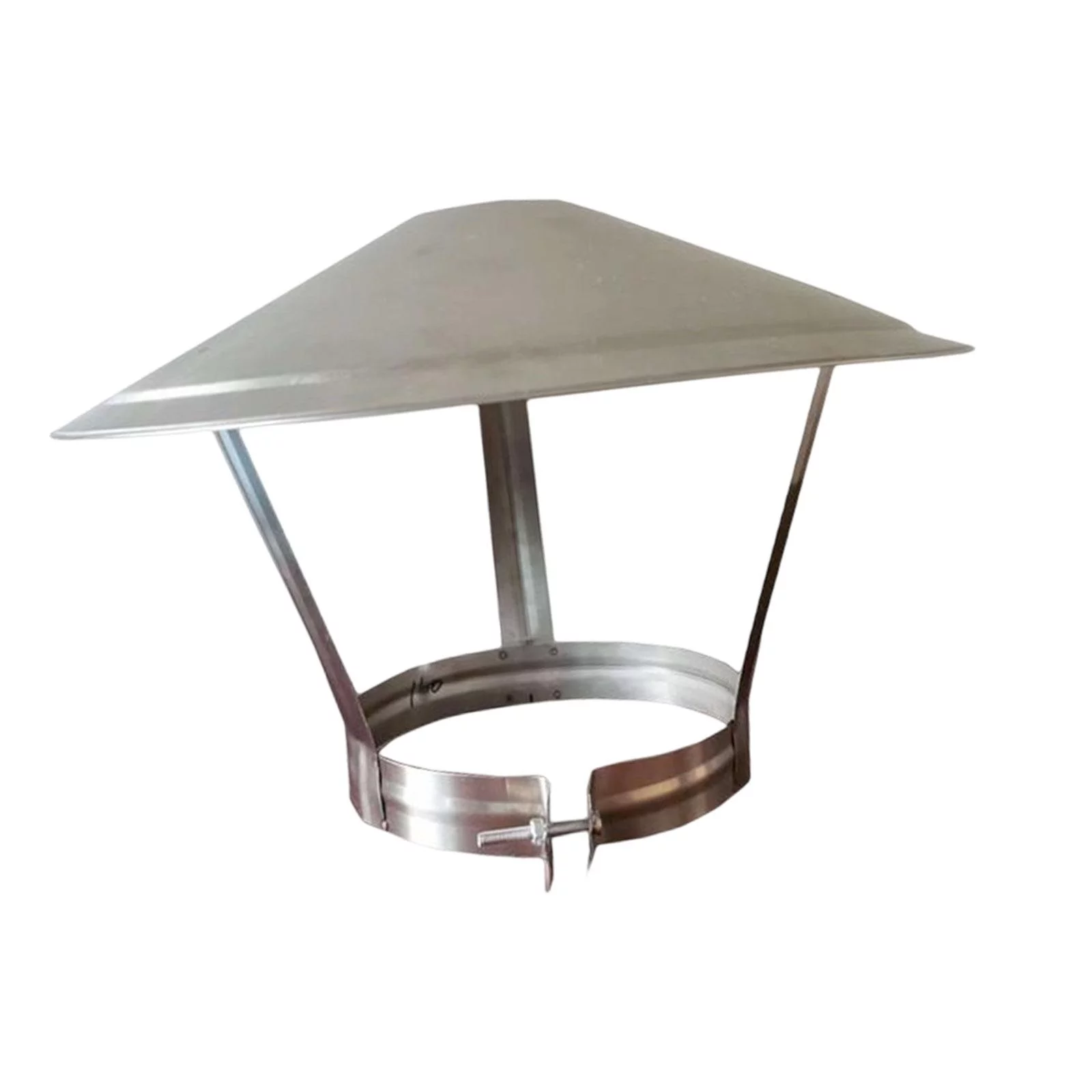 Cap Pipe Cap Durable Chimney Flue Cowl Pipe Chimney 18.5cmx35cm