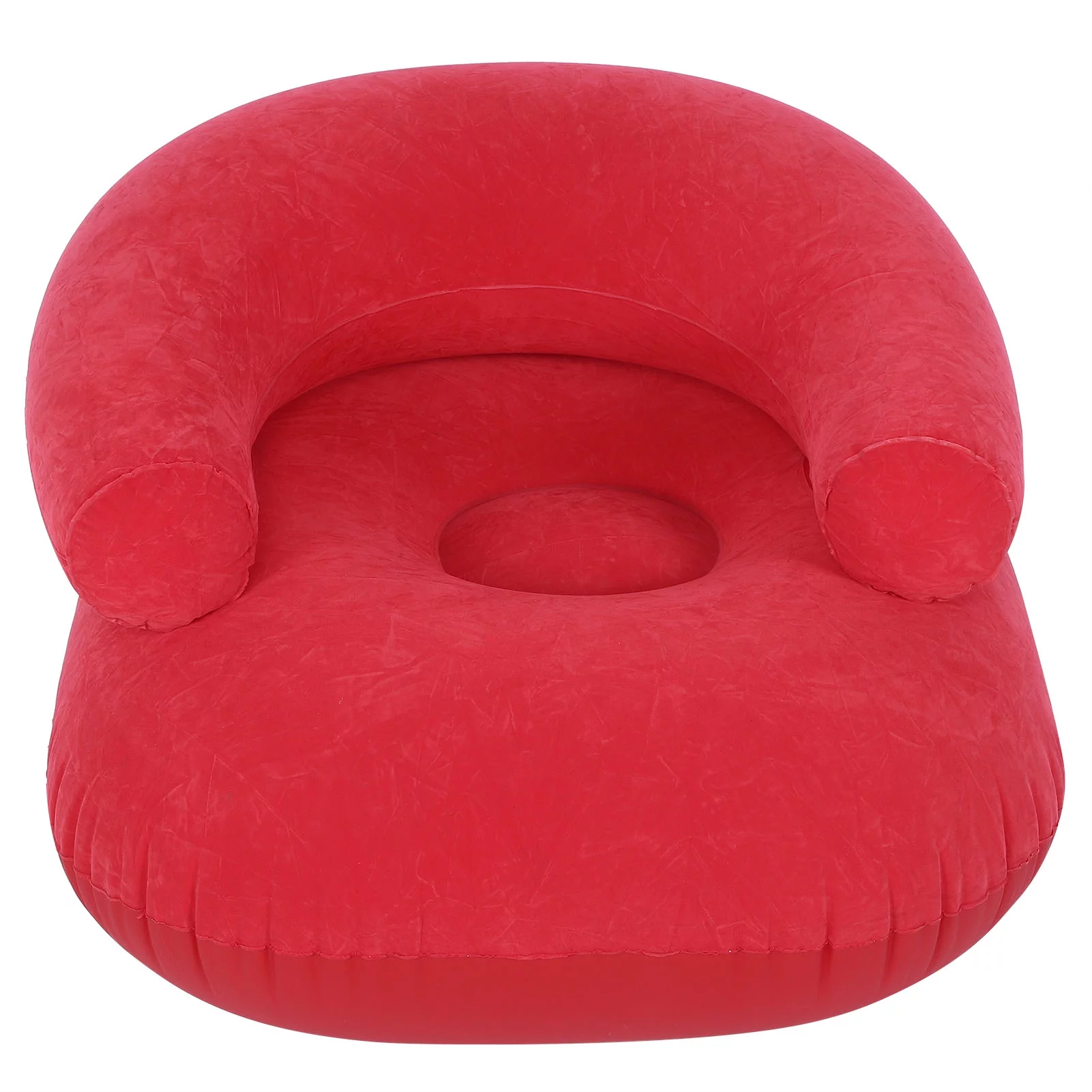 Fyearfly Inflatable Chair Sofa, Inflatable Sofa Chair with Armrests for Living Room Bedroom Outdoor Furniture Supplies