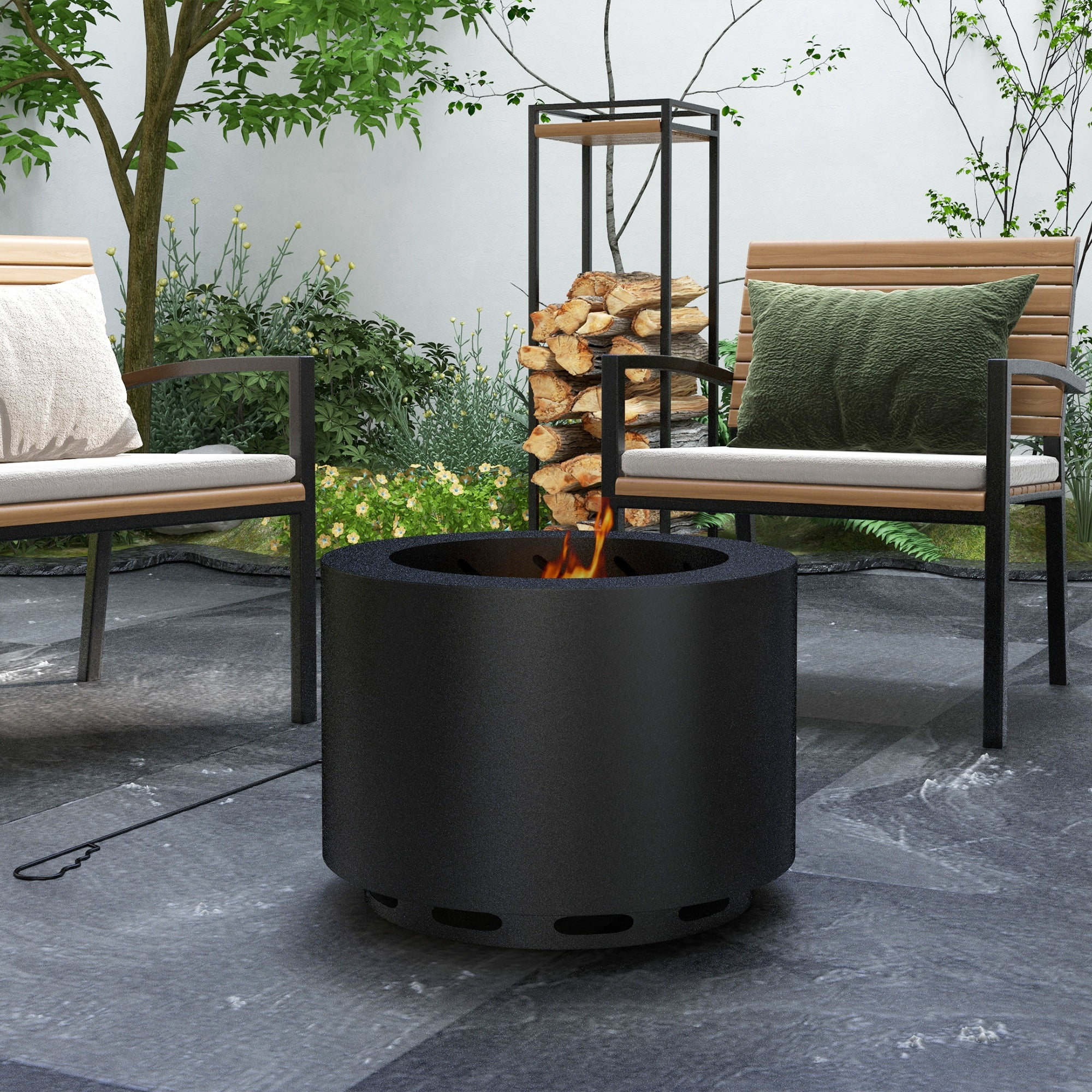 CoSoTower Smokeless Fire Pit, 19