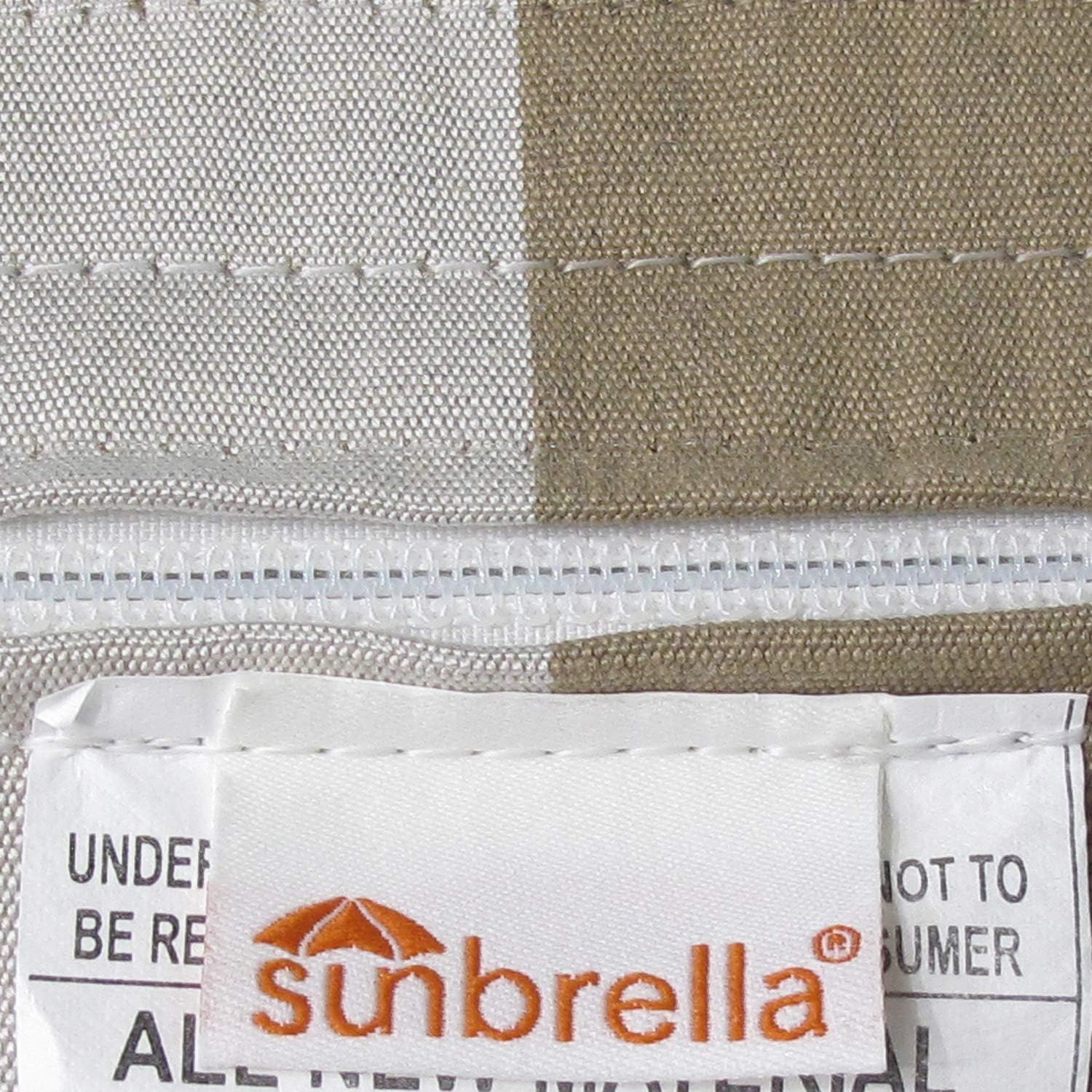 Made in Steamer Chair Cushion Sunbrella Heather Beige