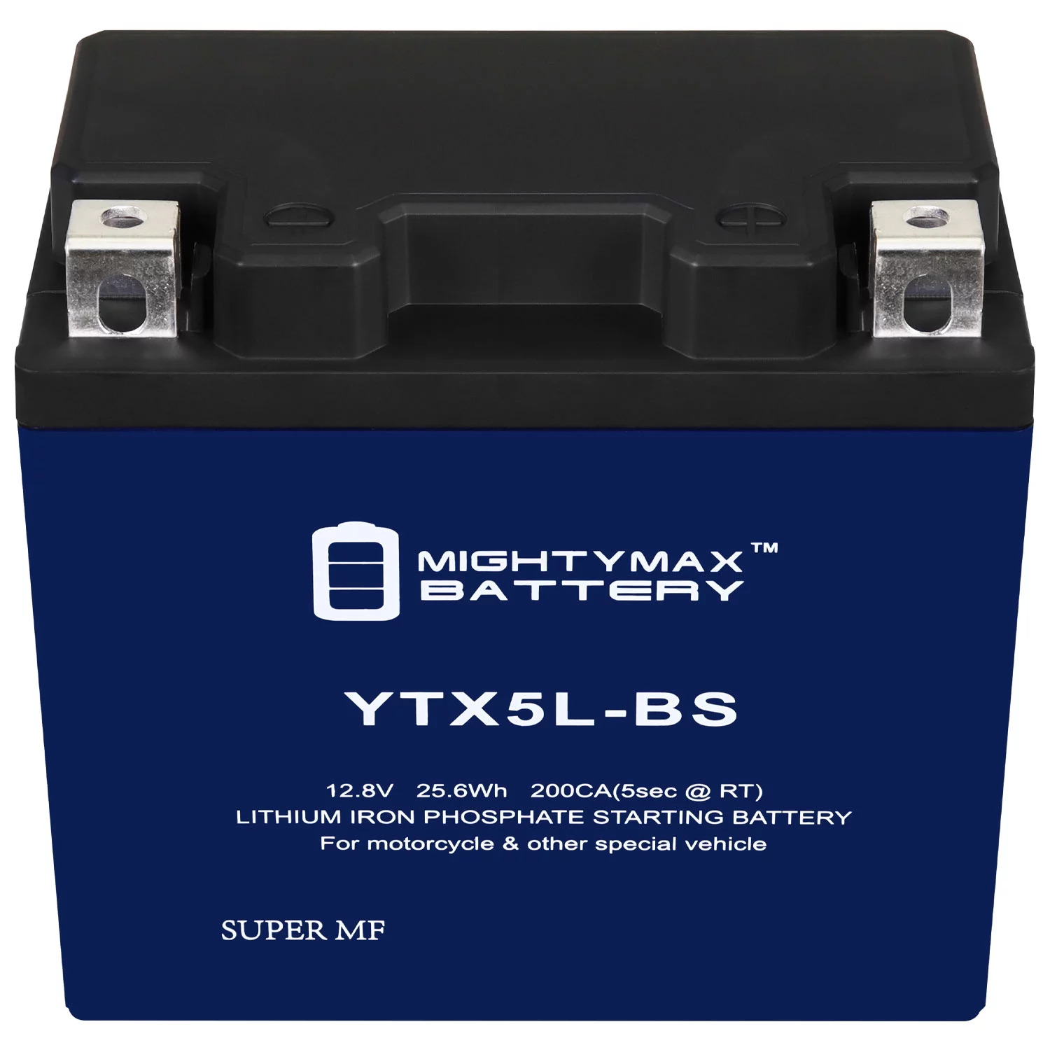 YTX5L-BS Lithium Replacement Battery Compatible with Husqvarna TXC510 08-10 - 3 Pack