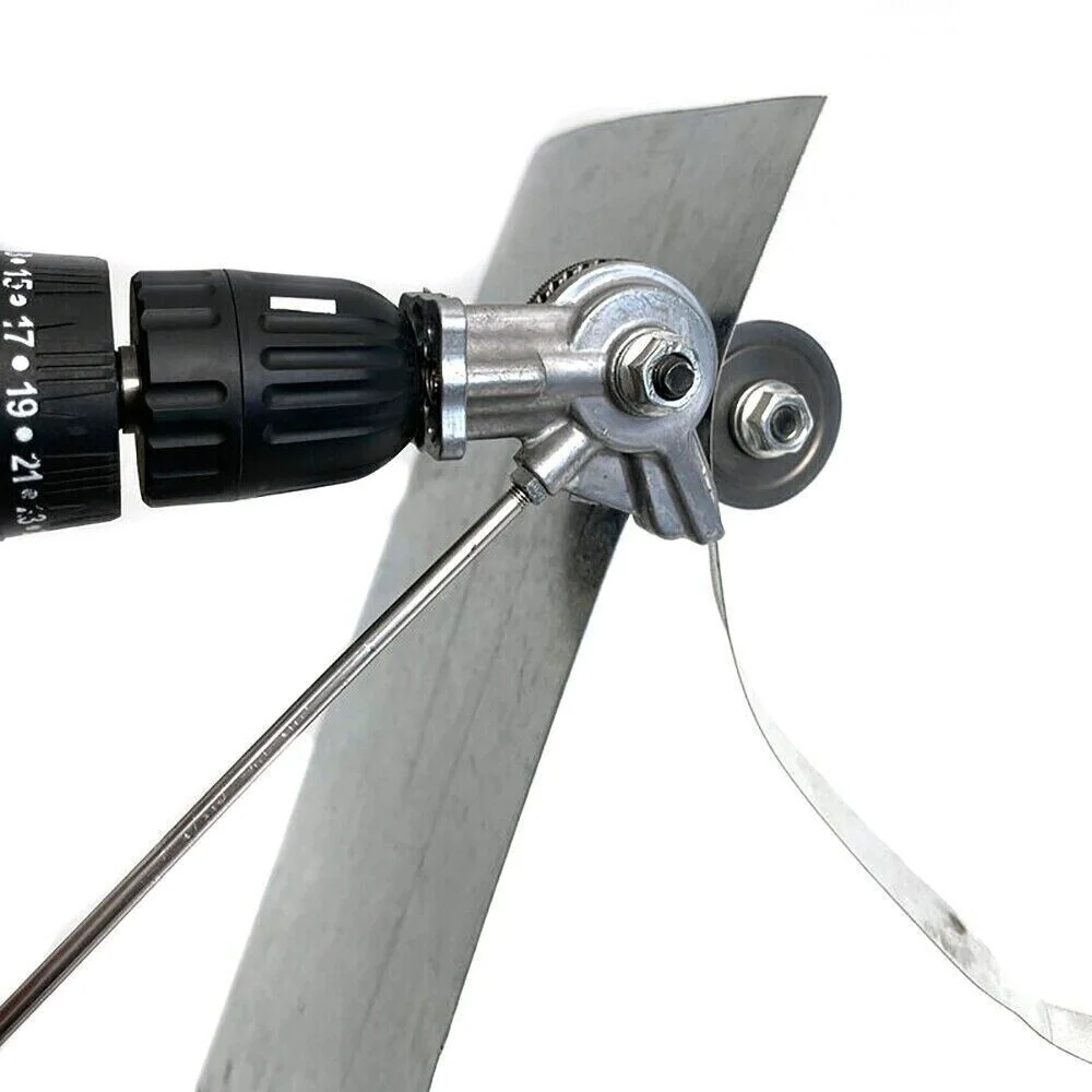Electric Drill Shears Plate Cutter Attachment Metal Iron Tin Quick Cutting Tool