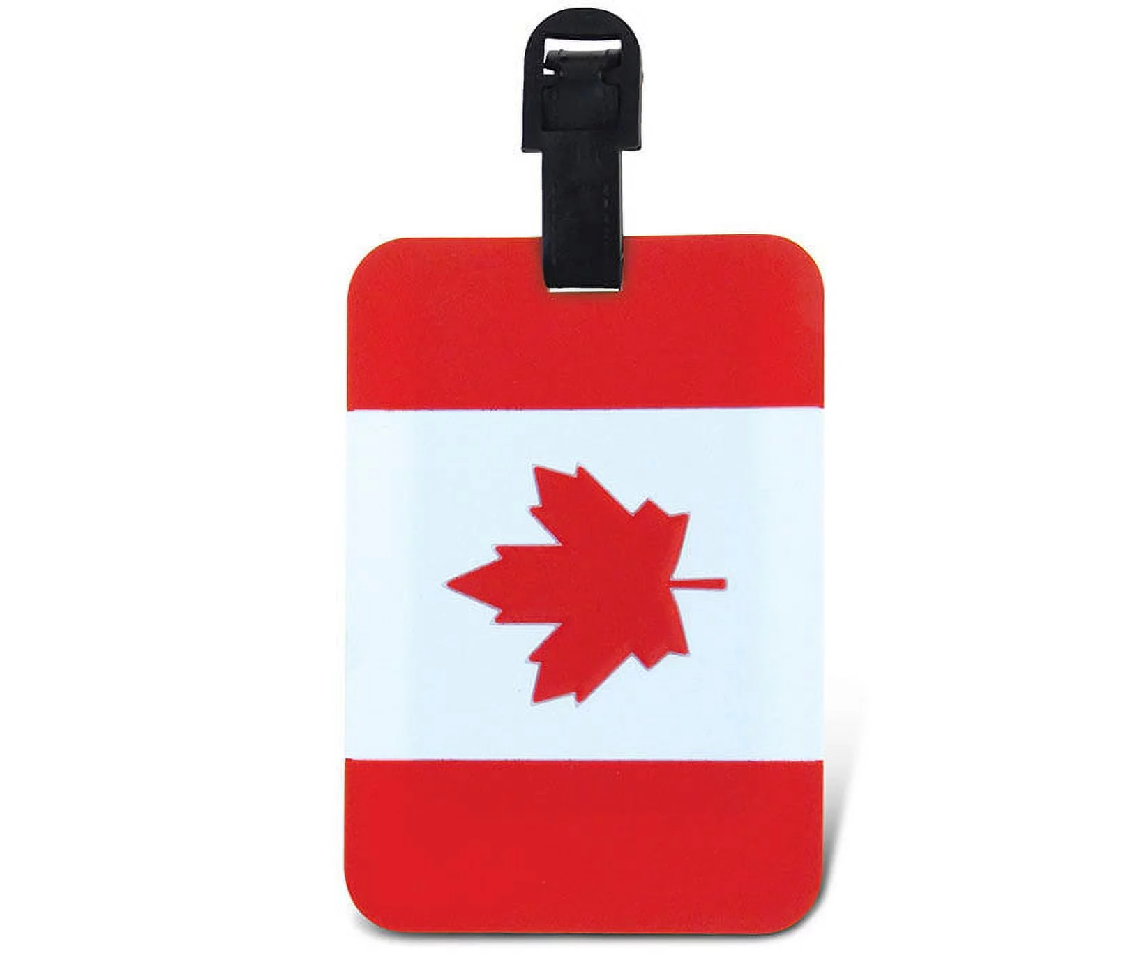Puzzled Canadian Flag Luggage Tag - Unique Canada Flag Novelty Travel Tags For Luggage, Cute Maple Leaf Flag Travel ID Identification Label For Suitcase, Backpack and Sports Bag - Tags for Men & Women