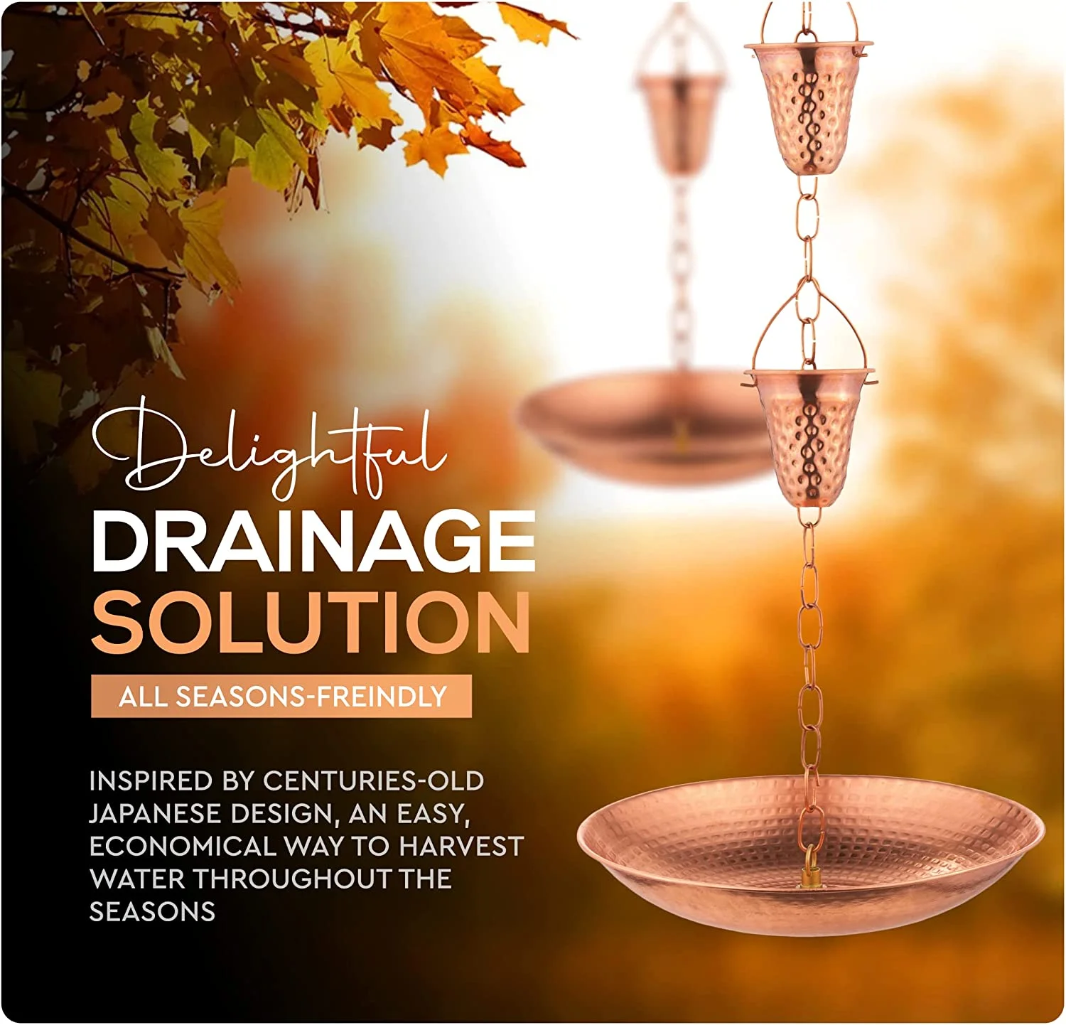 Marrgon Copper Hammered Anchoring Basin