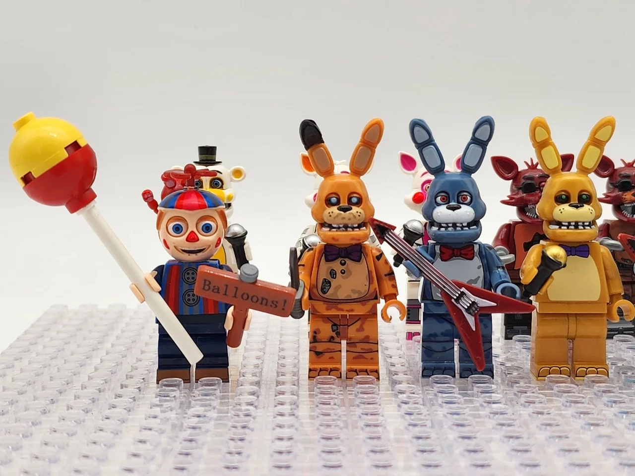 Five Nights at Freddy's Custom 24 Minifigures Set Freddy Fazbear Game and TV Series