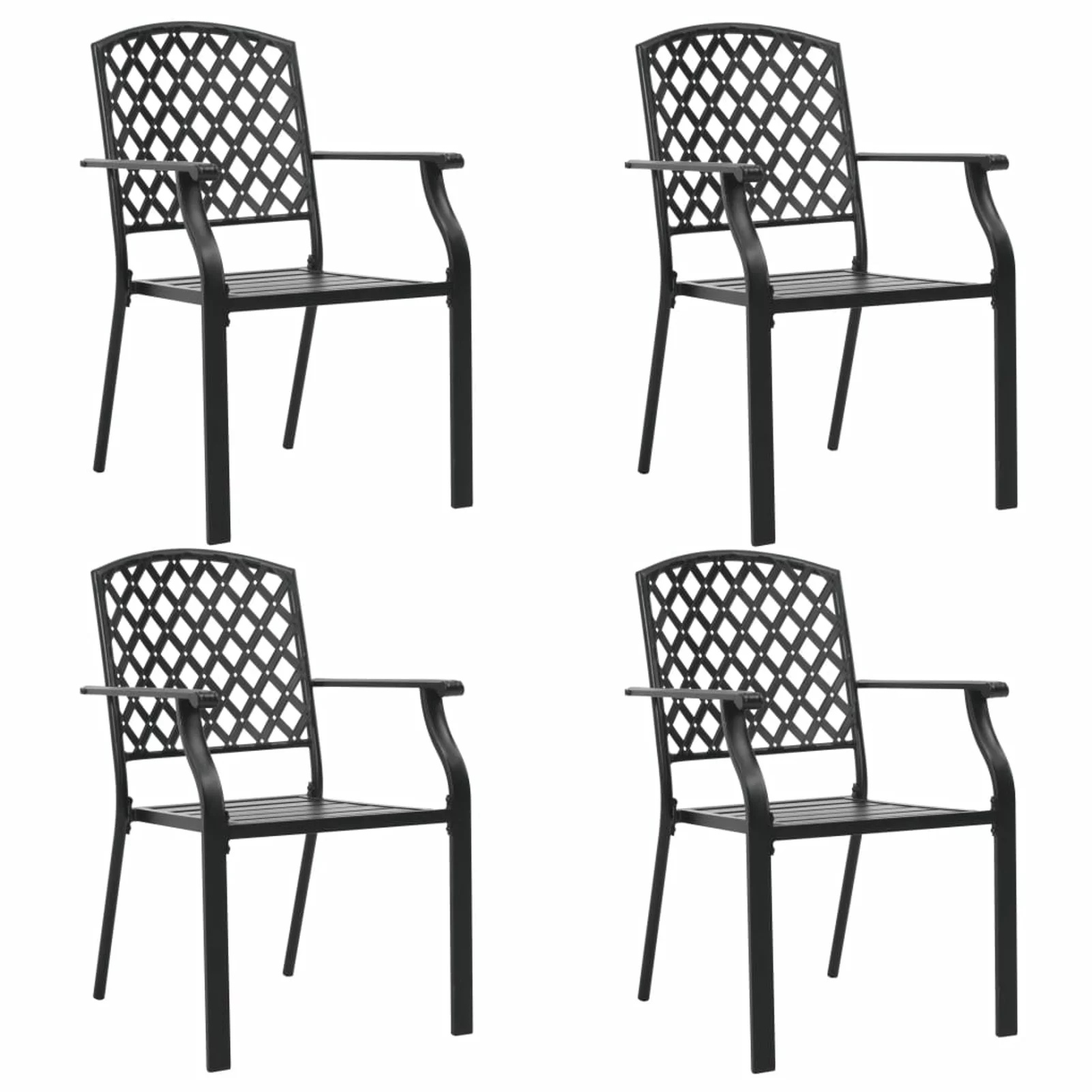 Irfora parcel,Patio Chairs 4 Pcs Mesh Steel SetPatio CiadazDeck Lawn Deck Lawn 4 Keketa FurnitureDeck ChairsChairs Jiaocha