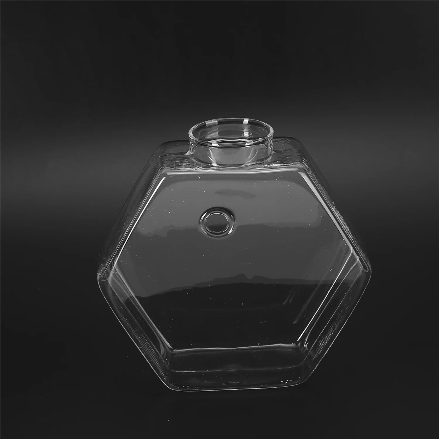 Wayren USA Hanging Glass Vase Flower Planter Pot Terrarium Container Home Garden Decor