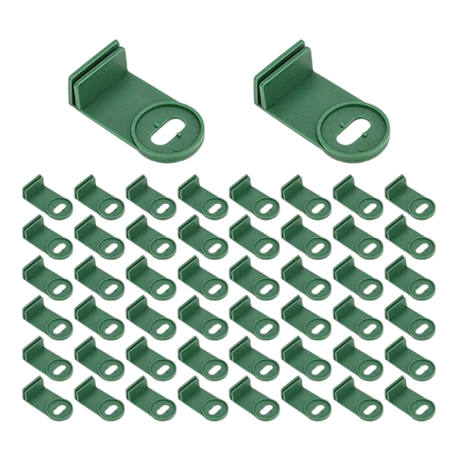 oshhnii 2x50 Pieces Greenhouse Twist Clips Fastener Greenhouse Accessories